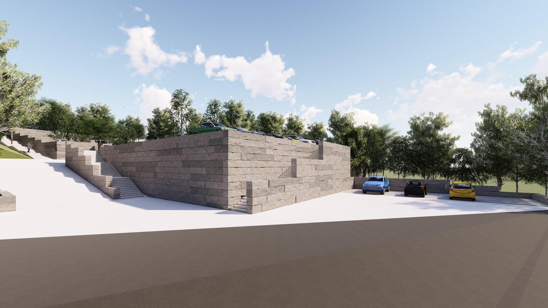o proxecto de CONSTRUCCIÓN DO NOVO APARCAMENTO do casco urbano, entrará no Concello nas vindeiras semanas