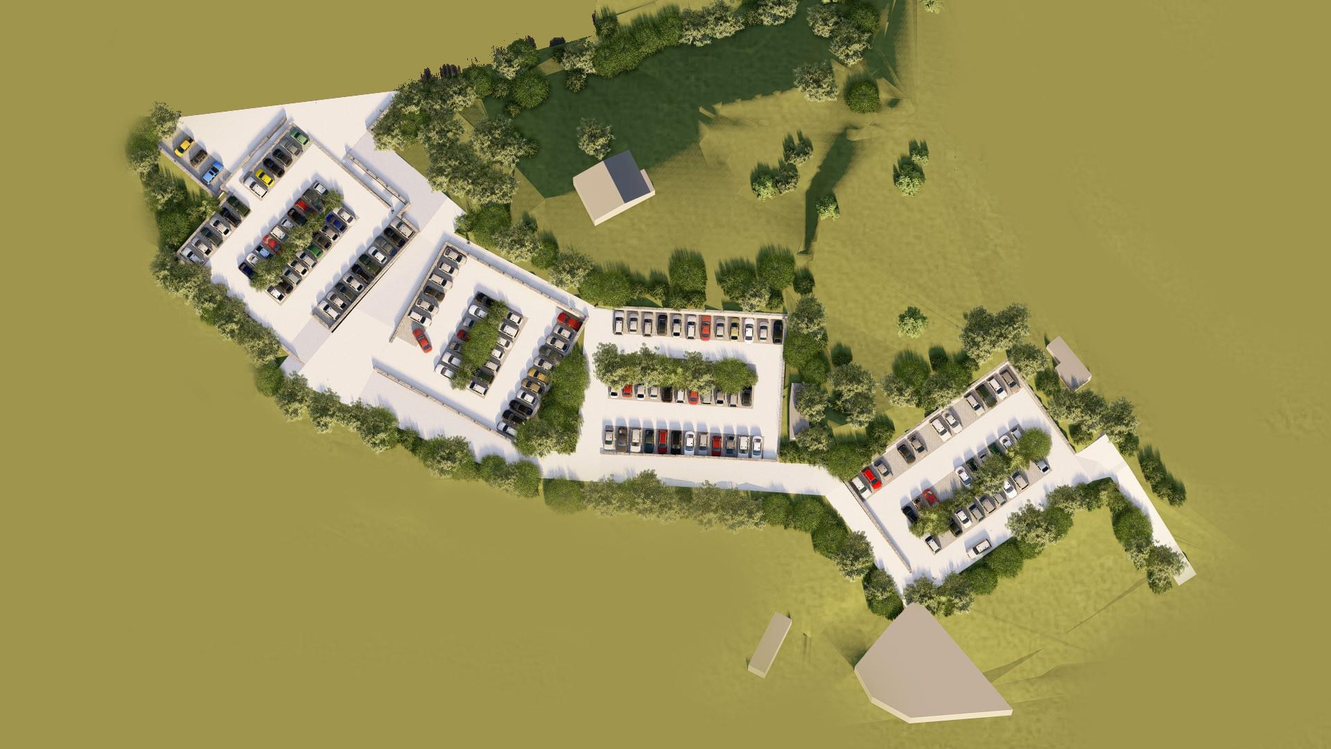 o proxecto de CONSTRUCCIÓN DO NOVO APARCAMENTO do casco urbano, entrará no Concello nas vindeiras semanas