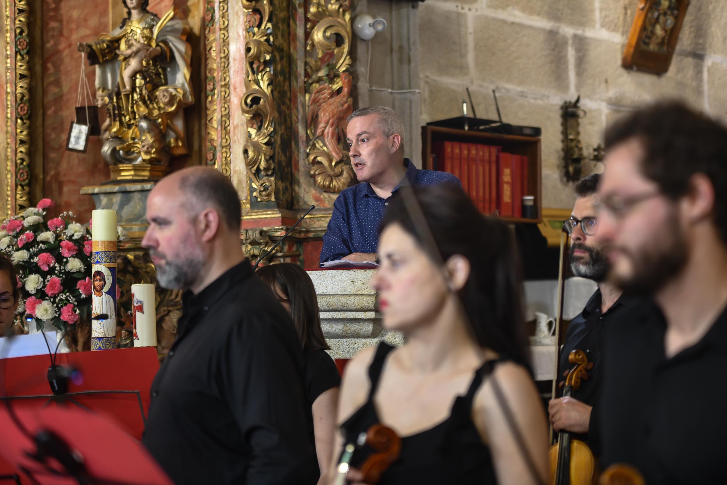 Éxito rotundo en Valeixe co concerto de música clásica celebrado o 21 de xuño a cargo da Orquestra de Cámara Galega, no marco do 40 Aniversario de REDEIA