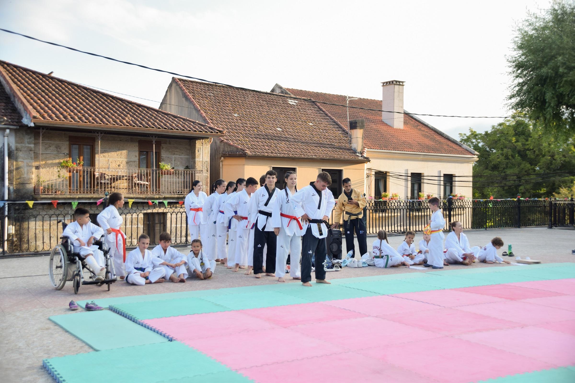 Exhibición do Alumnado da Escola Municipal de Taekwondo