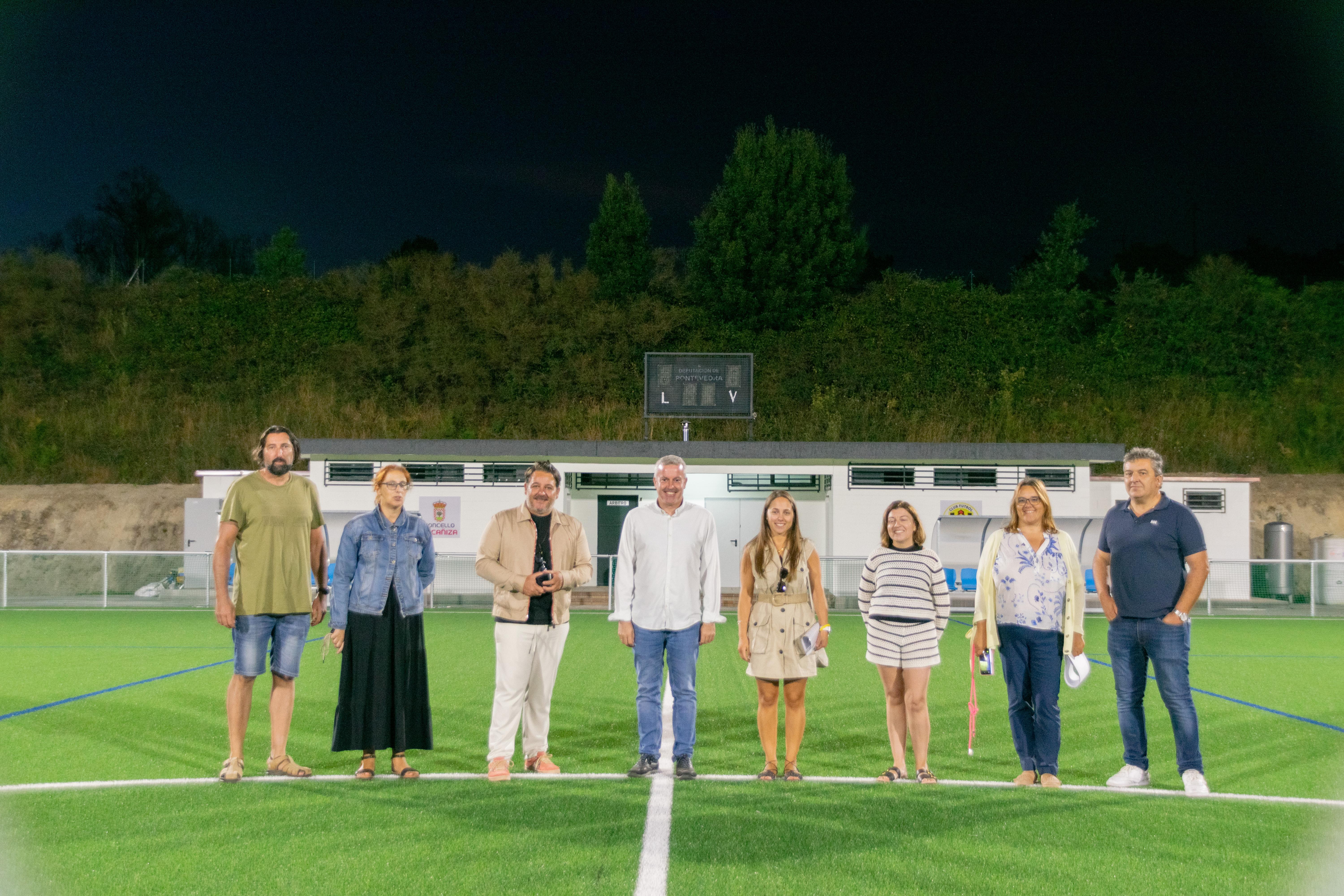 A piques de rematar as obras de reforma do campo de fútbol de Augas Férreas
