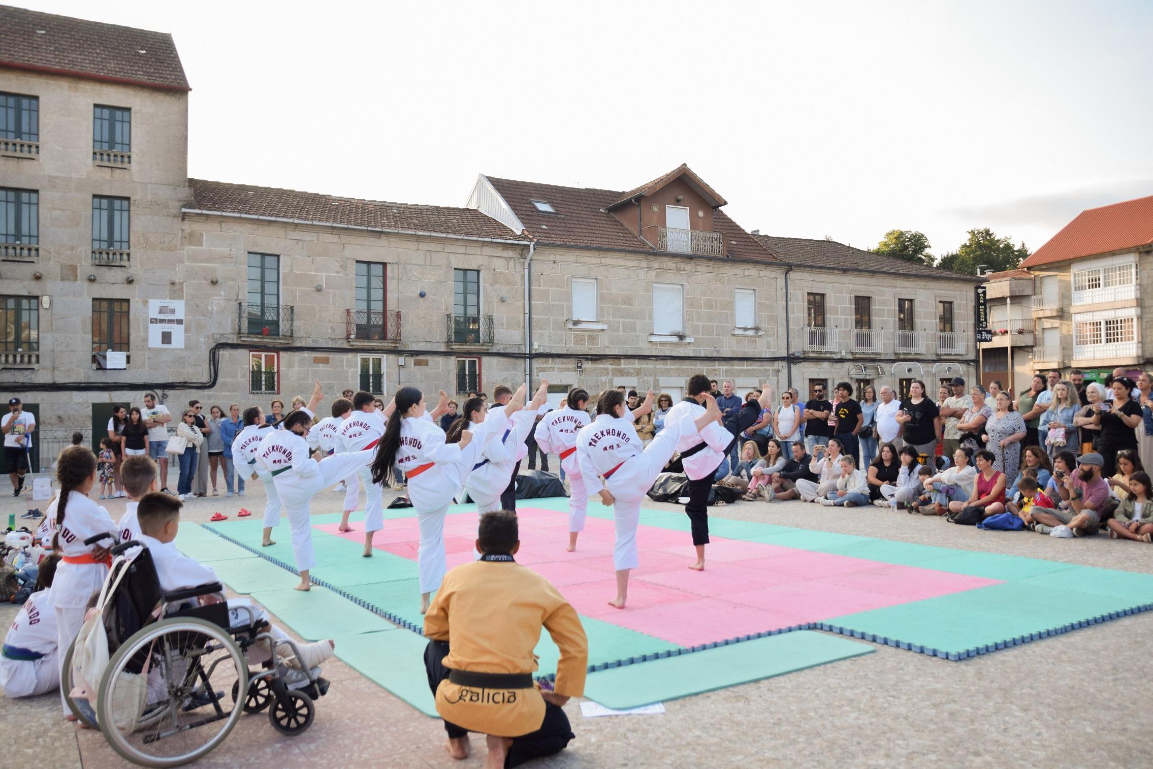 Exhibición do Alumnado da Escola Municipal de Taekwondo