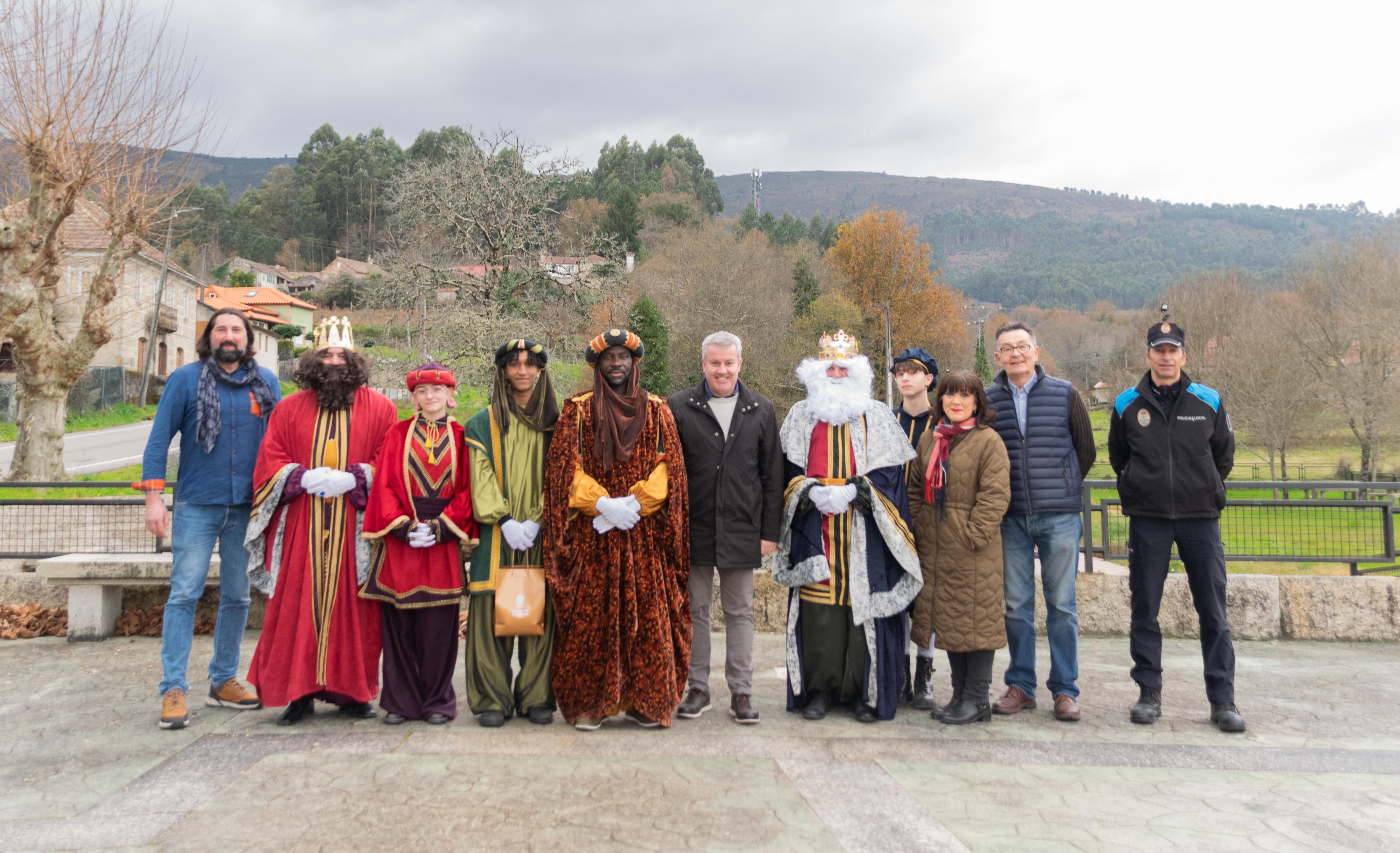 CABALGATA DE REIS 2025.  Percorrido polas parroquias da Cañiza
