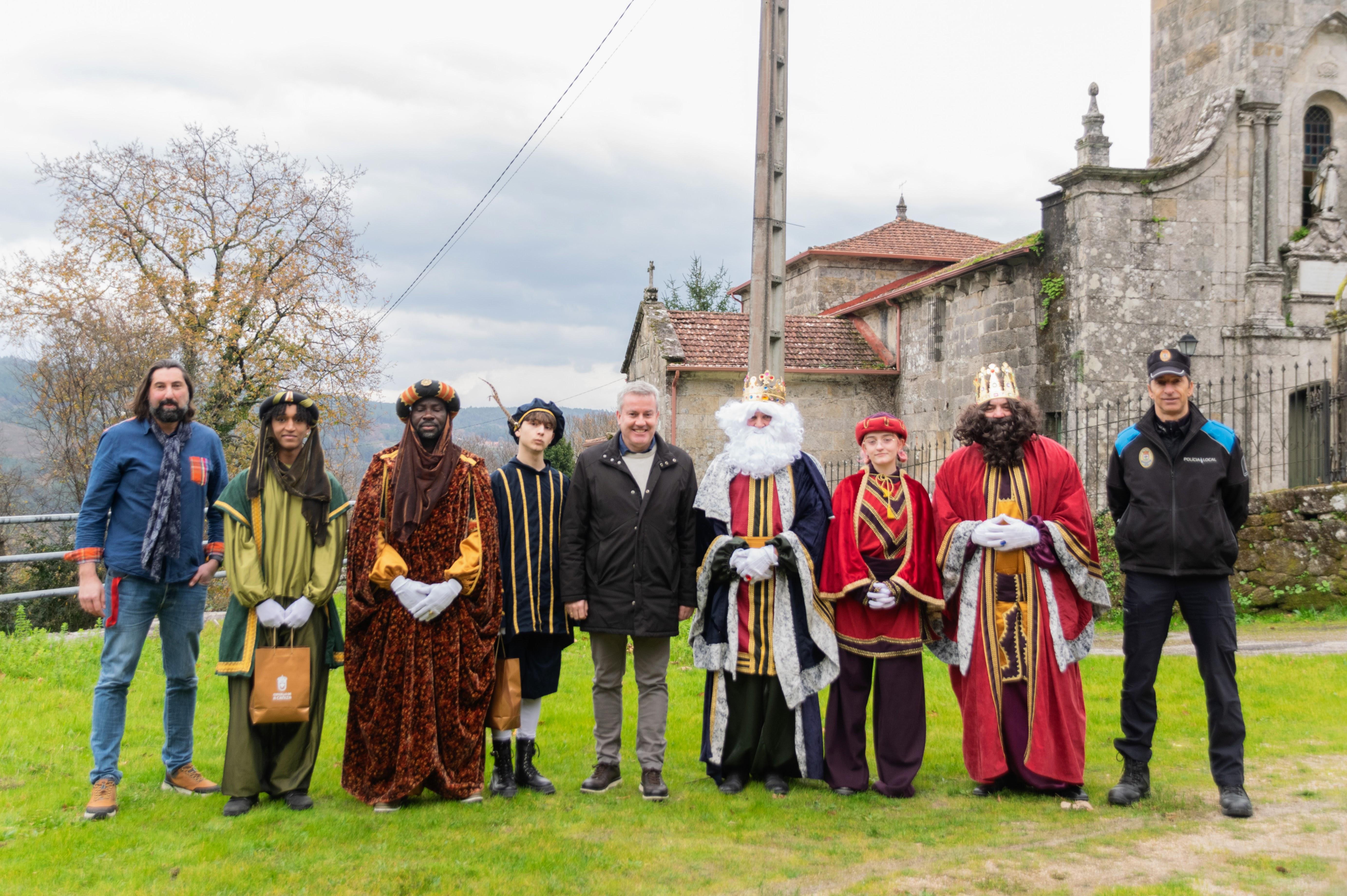 CABALGATA DE REIS 2025.  Percorrido polas parroquias da Cañiza