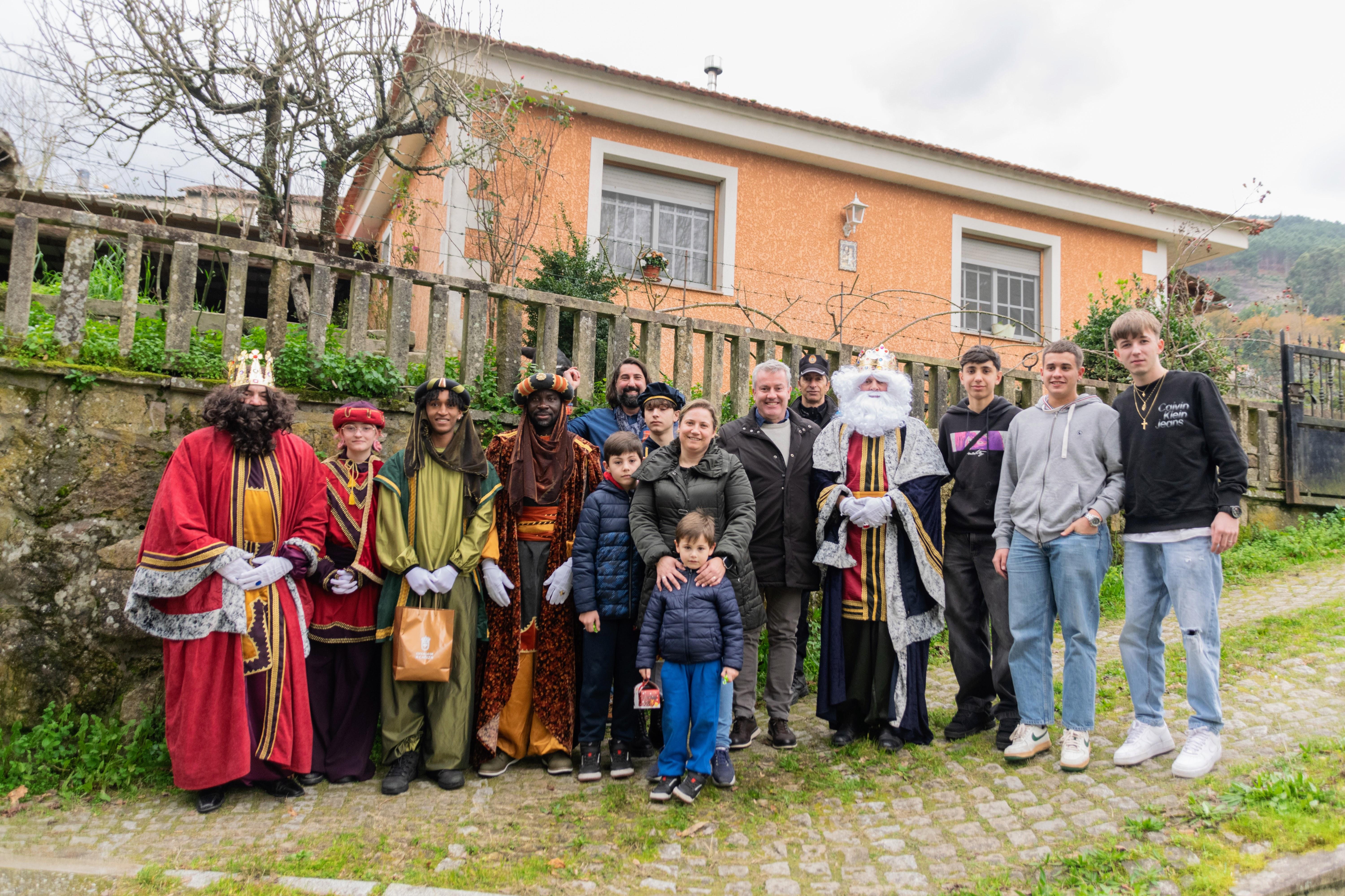 CABALGATA DE REIS 2025.  Percorrido polas parroquias da Cañiza