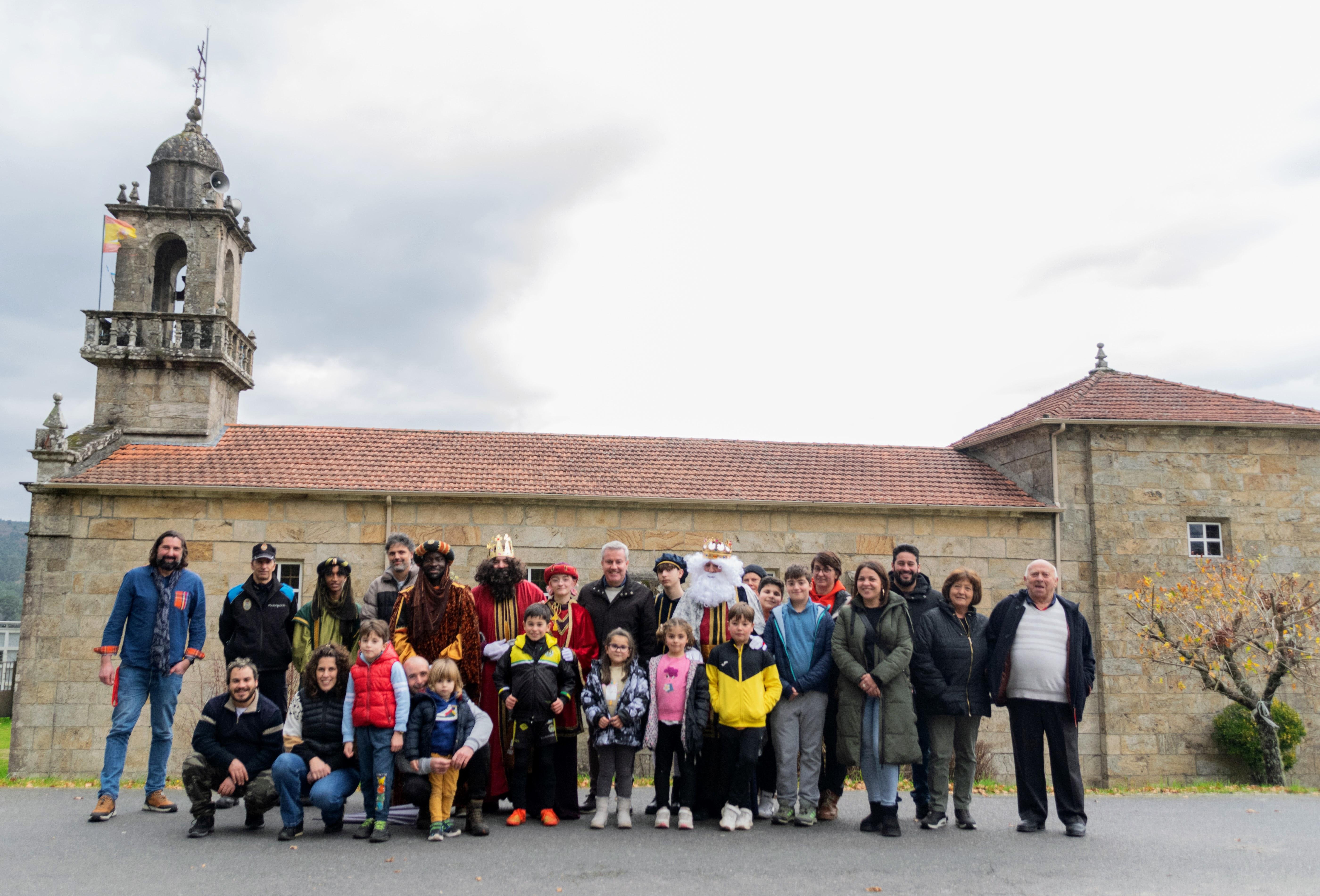 CABALGATA DE REIS 2025.  Percorrido polas parroquias da Cañiza