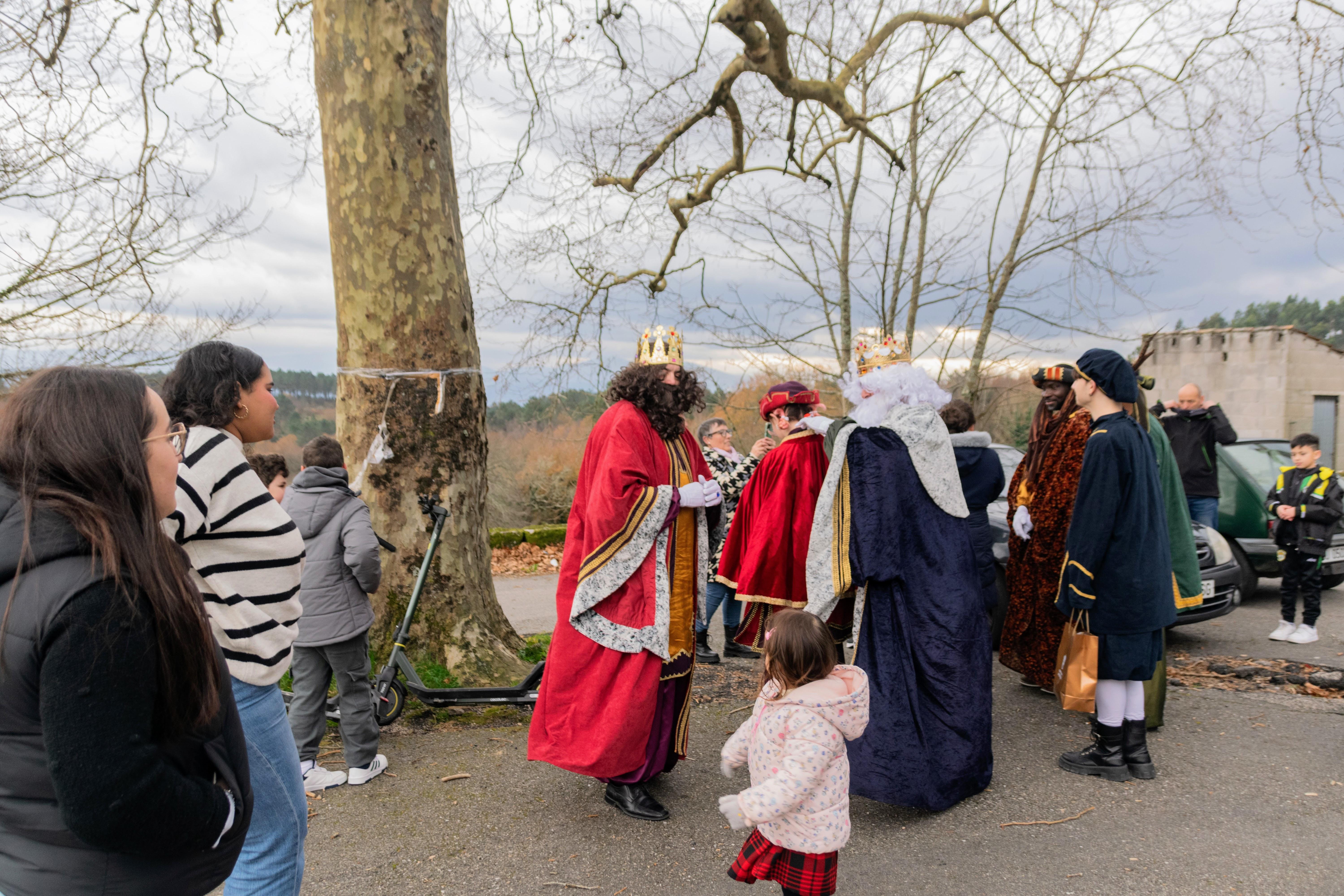 CABALGATA DE REIS 2025.  Percorrido polas parroquias da Cañiza
