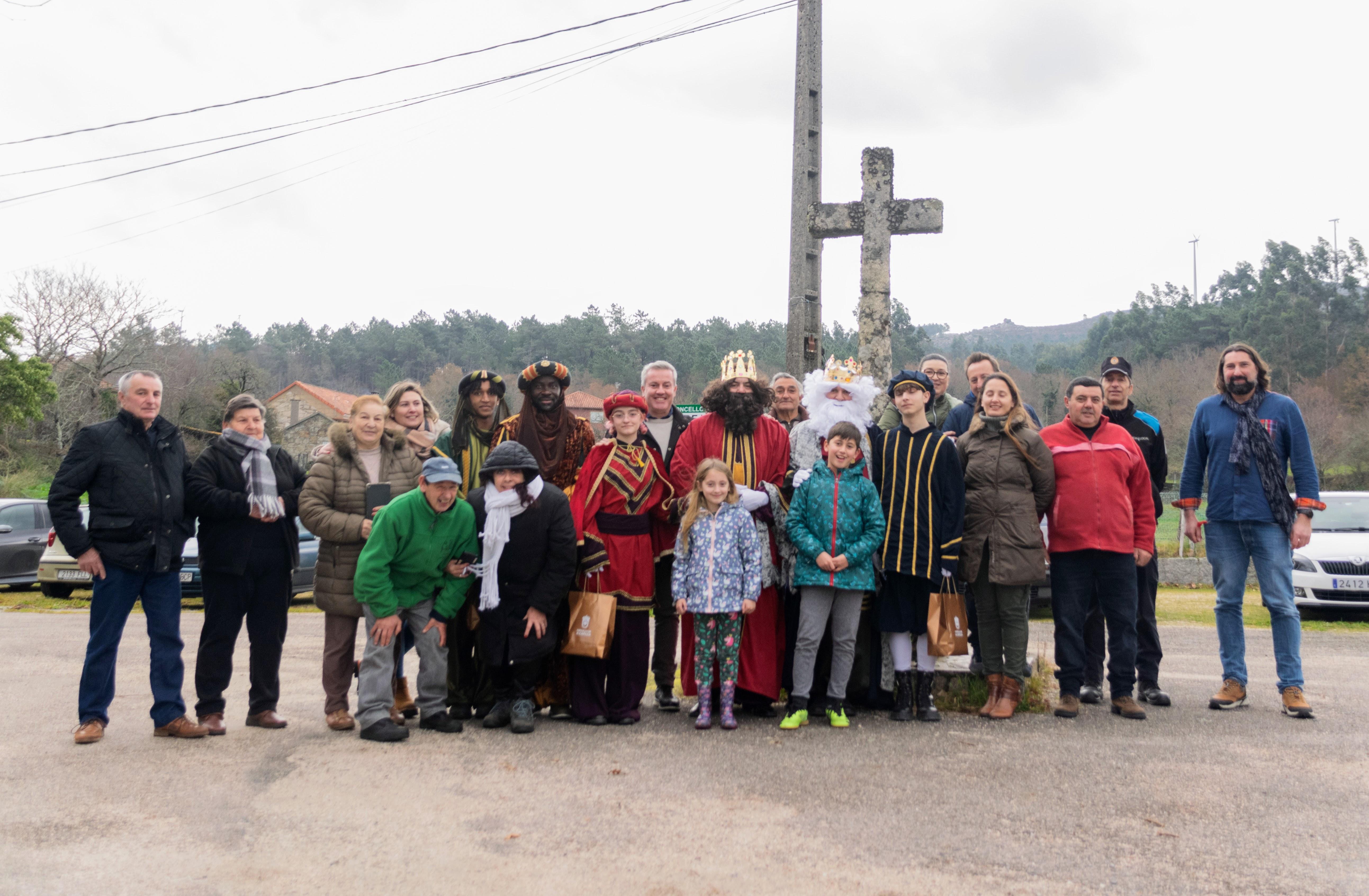 CABALGATA DE REIS 2025.  Percorrido polas parroquias da Cañiza