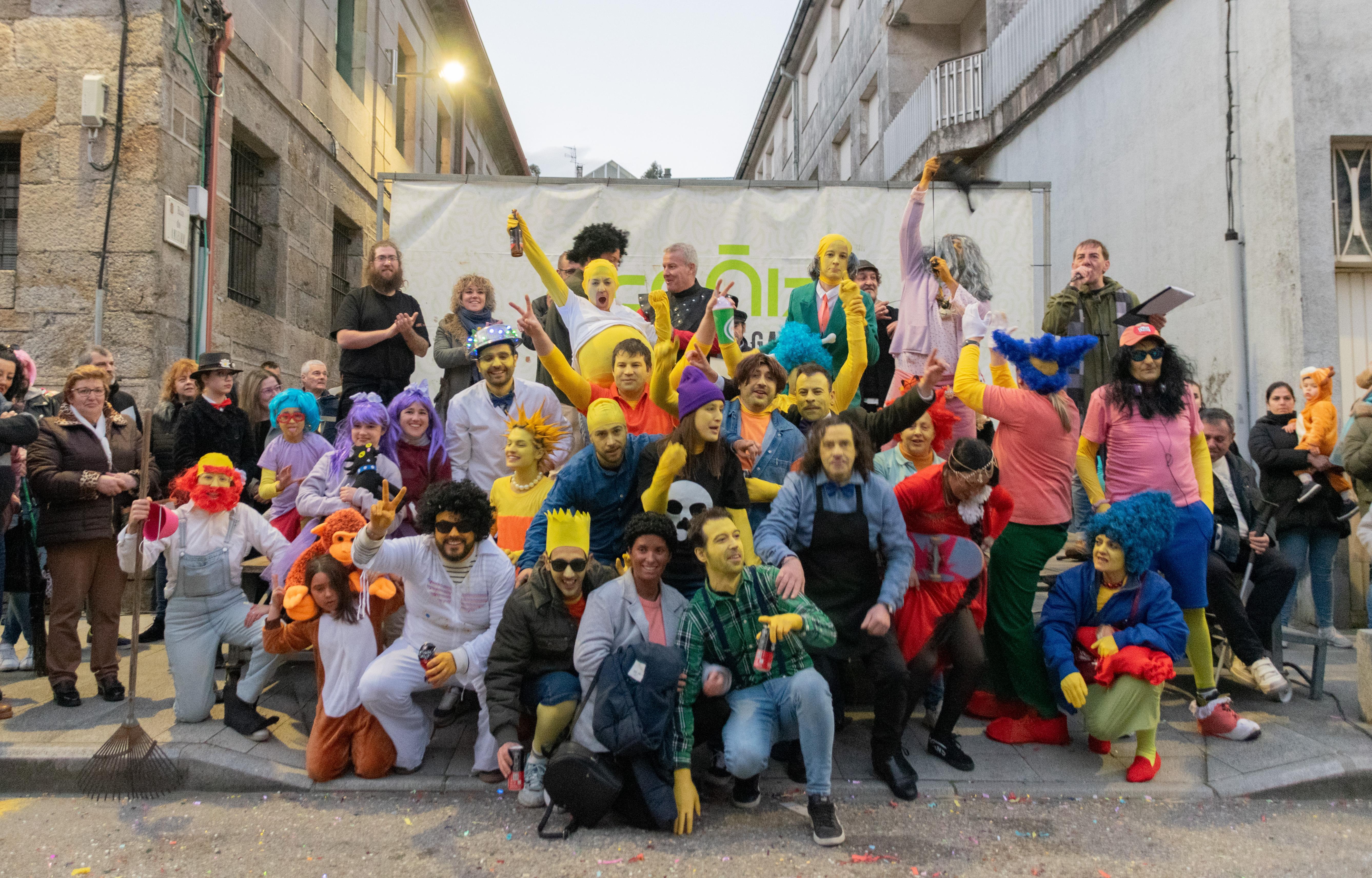 A Cañiza celebrou este domingo o seu «CONCURSO DE COMPARSAS» que un ano máis conseguiu reunir a mais de 300 participantes na rúas do centro.