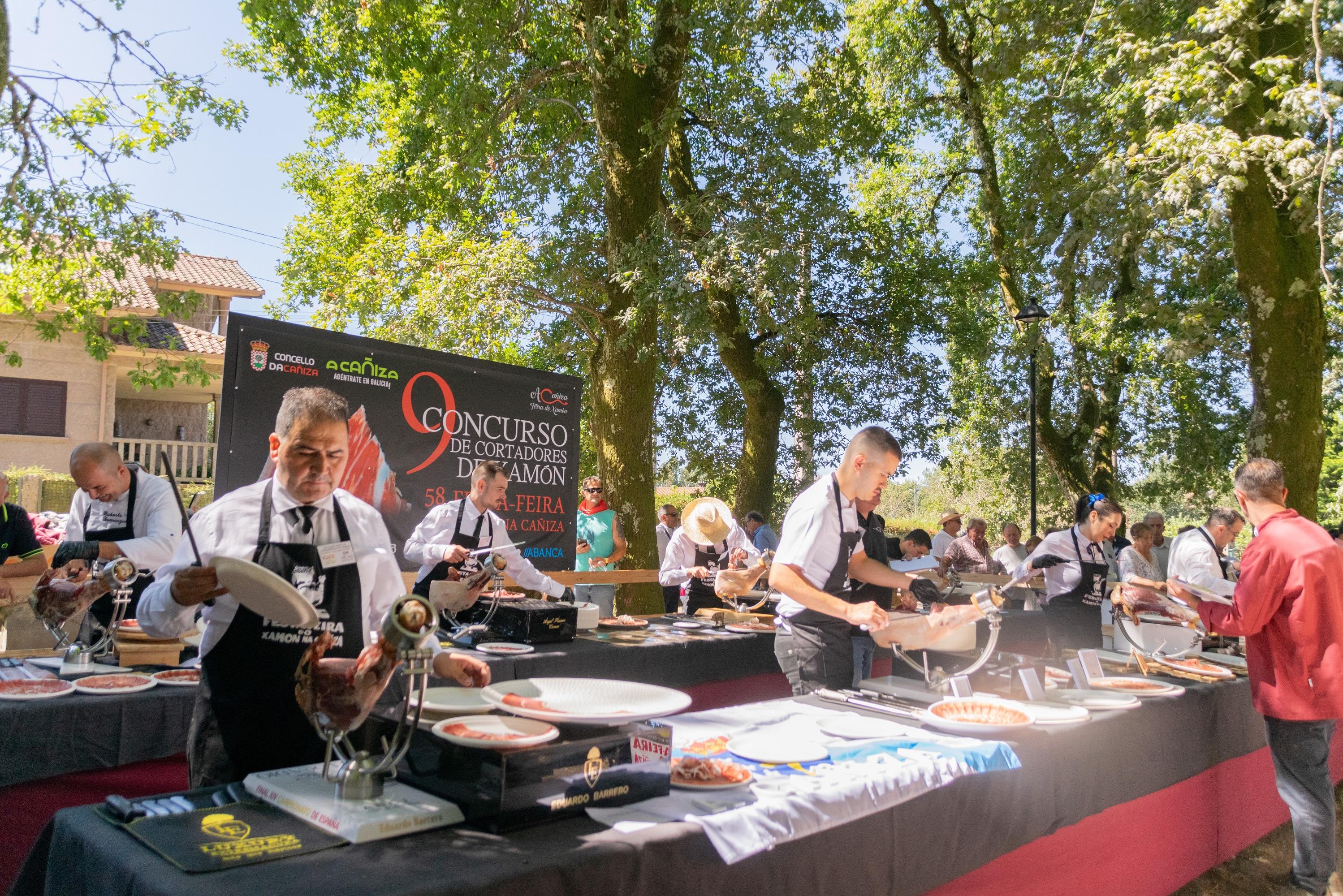A Cañiza celebra o 15 de agosto a 59 feira do Xamón da Cañiza