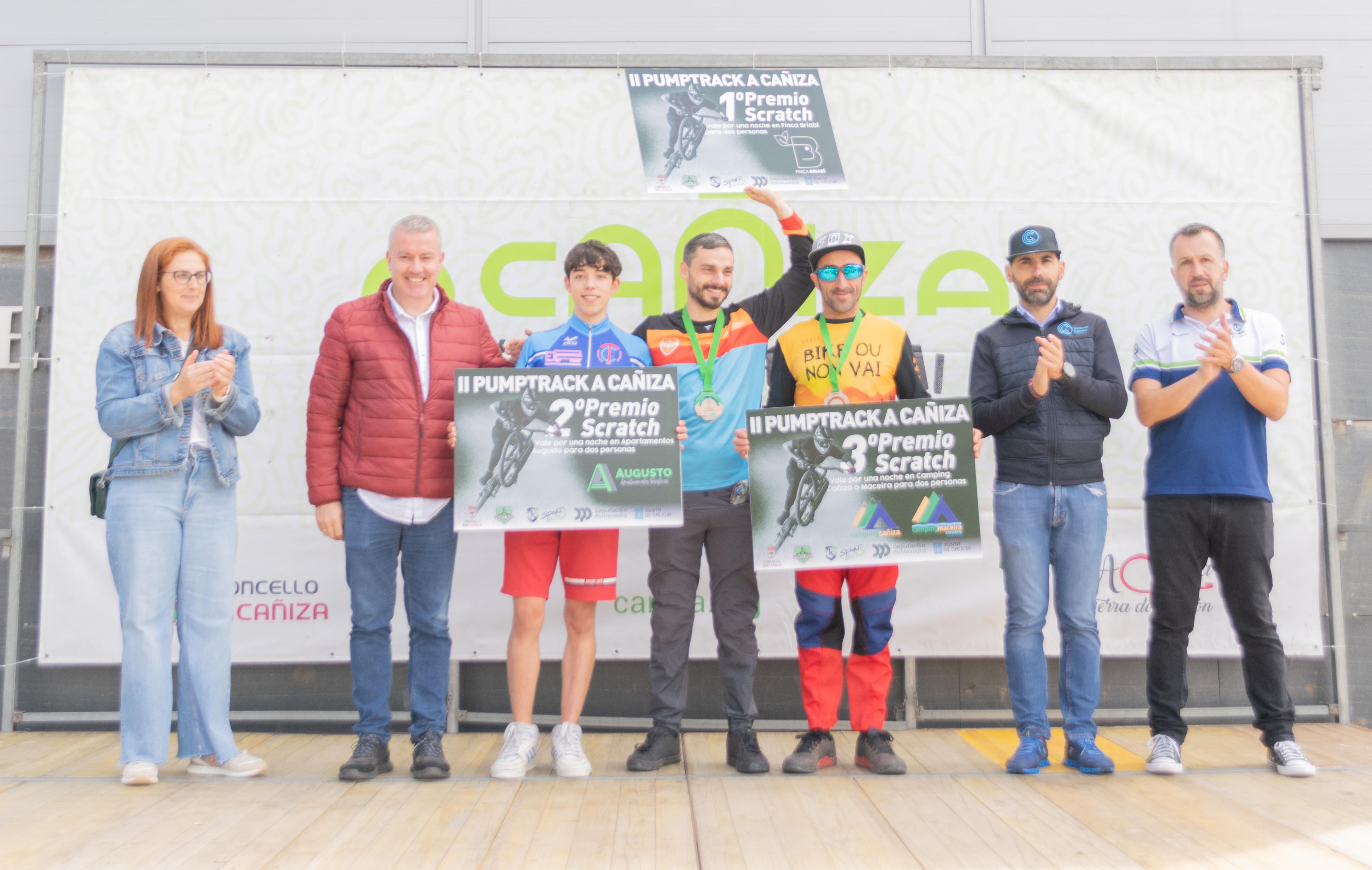 Éxito de organización e participación no II Gran Premio PUMPTRACK Concello da Cañiza