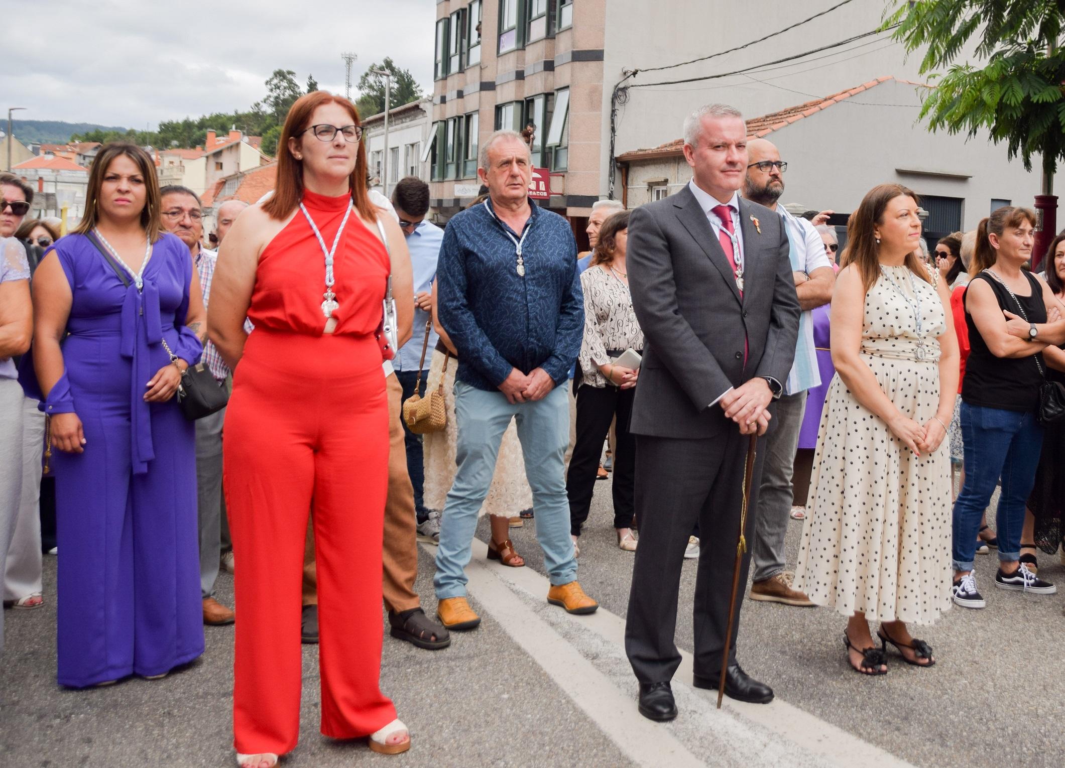 A Cañiza celebrou con devoción a festividade na honra do Santísimo Cristo da Agonía