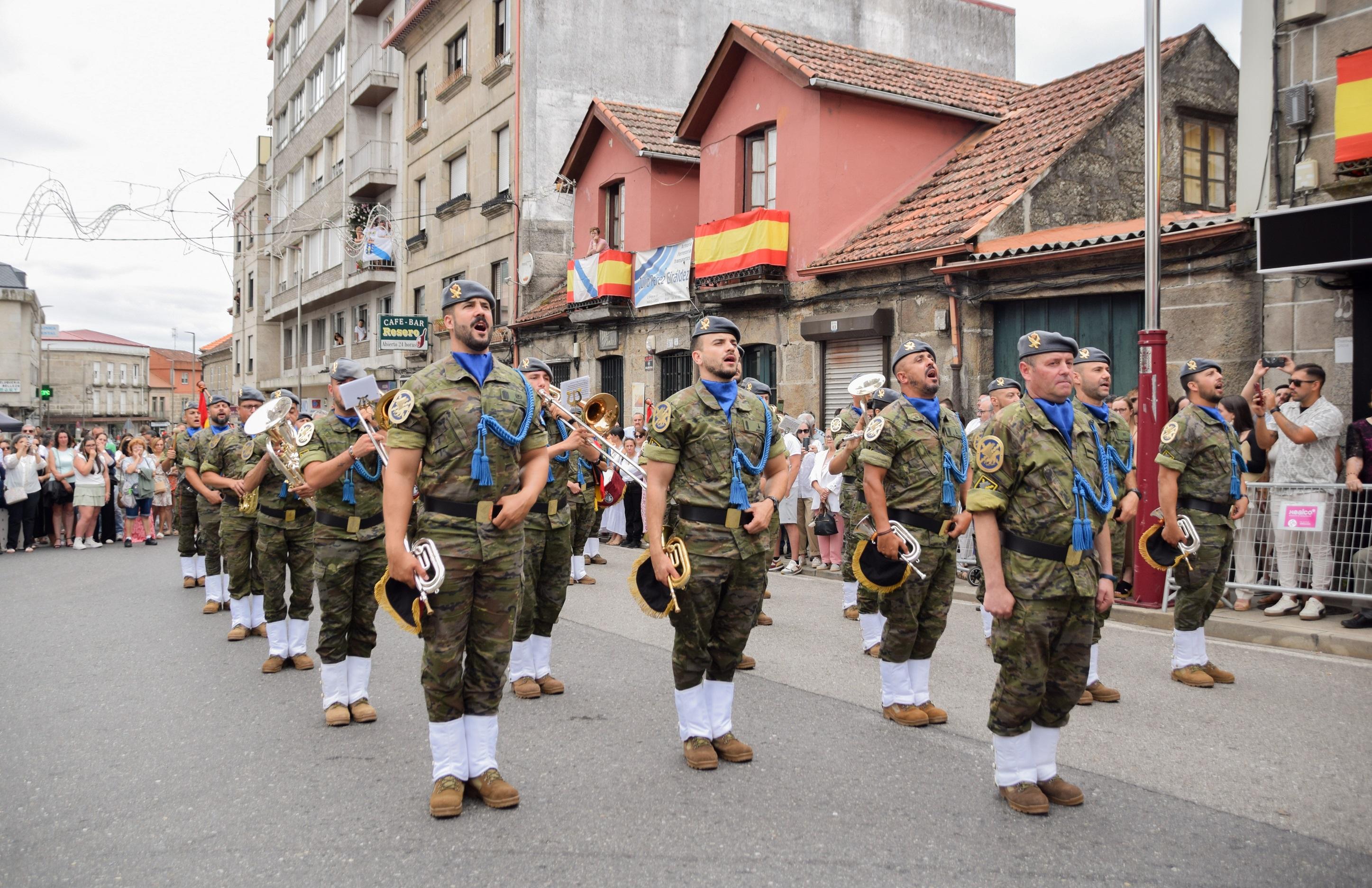 A Cañiza celebrou con devoción a festividade na honra do Santísimo Cristo da Agonía