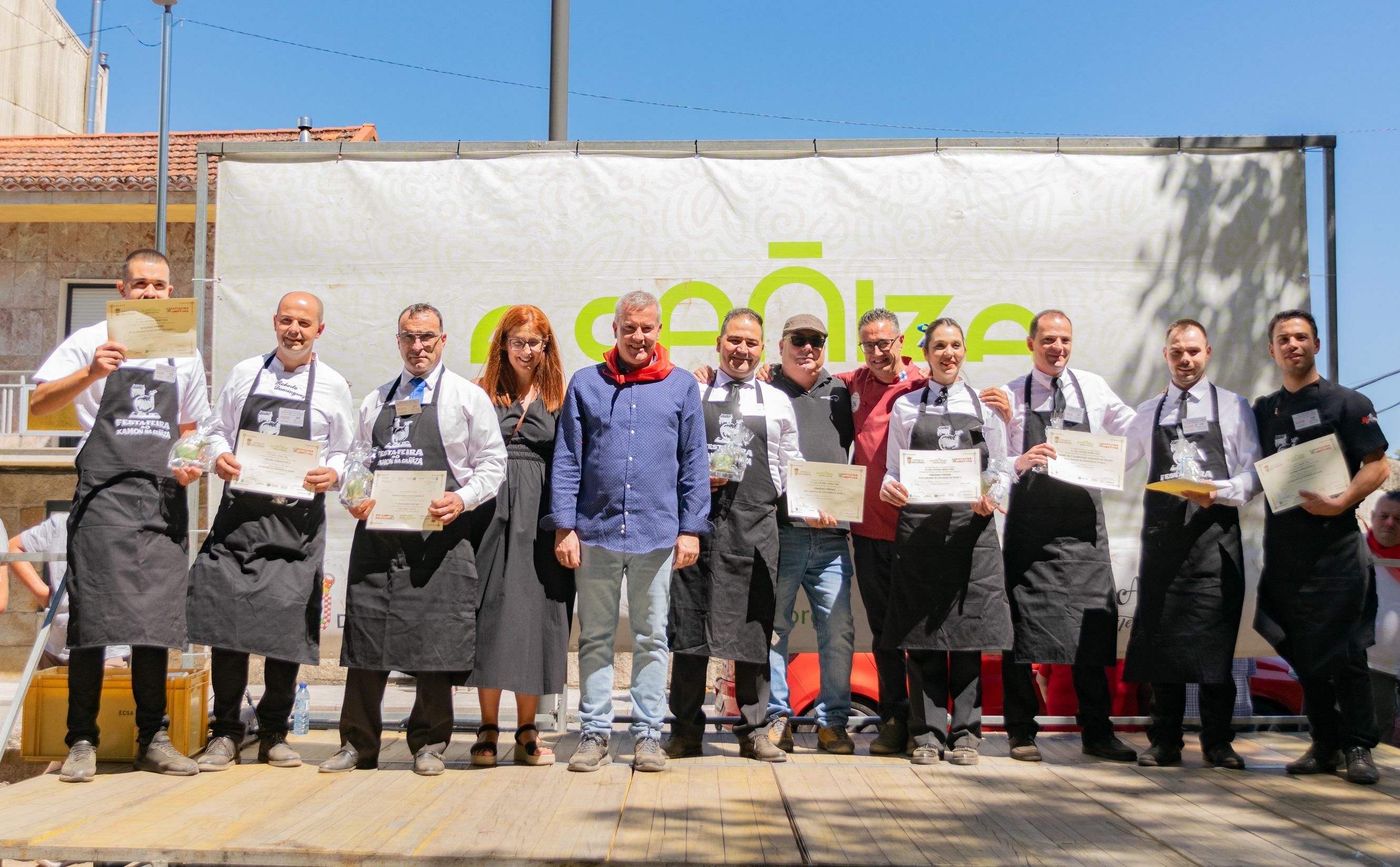 A Cañiza celebra o 15 de agosto a 59 feira do Xamón da Cañiza