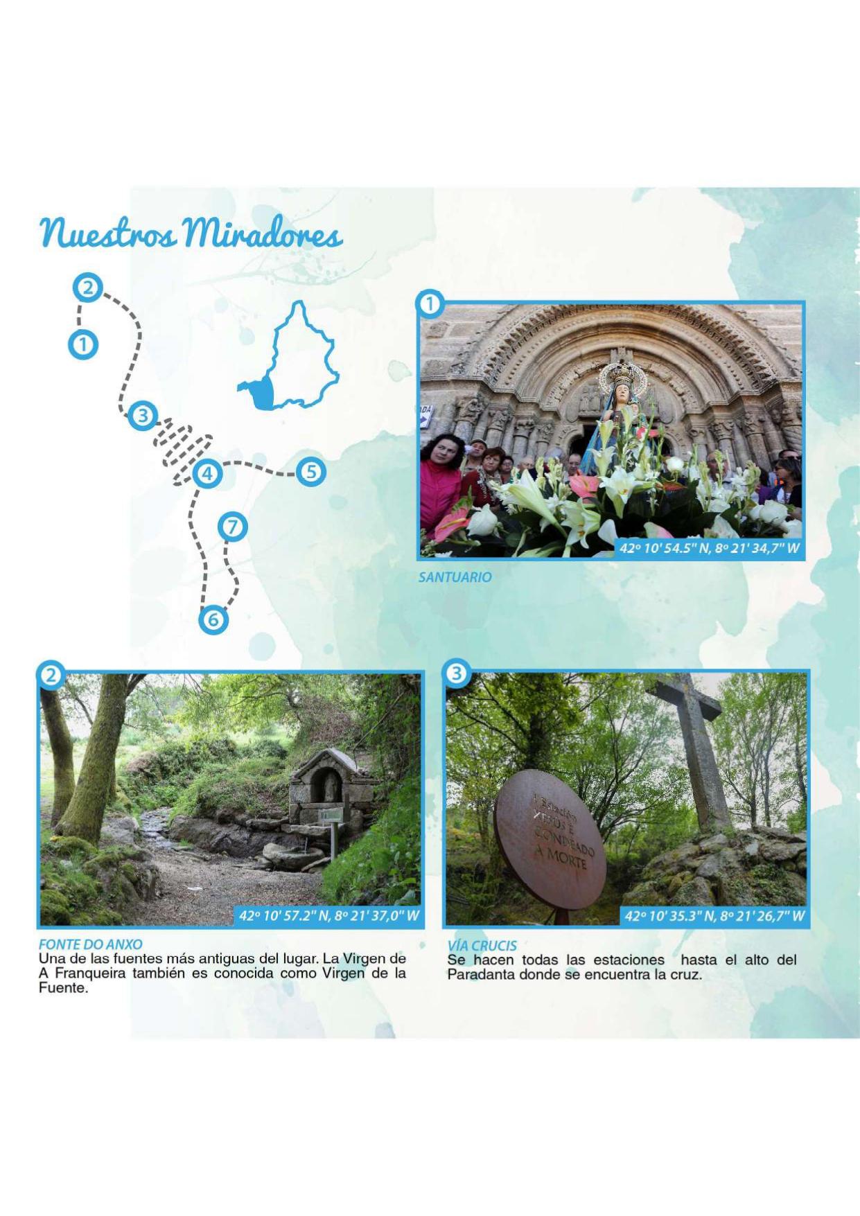 Senderos y ruta de A Cañiza