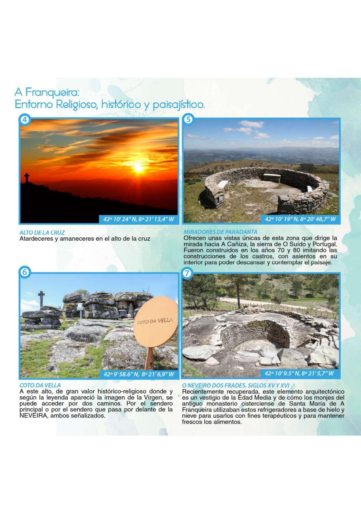 Senderos y ruta de A Cañiza
