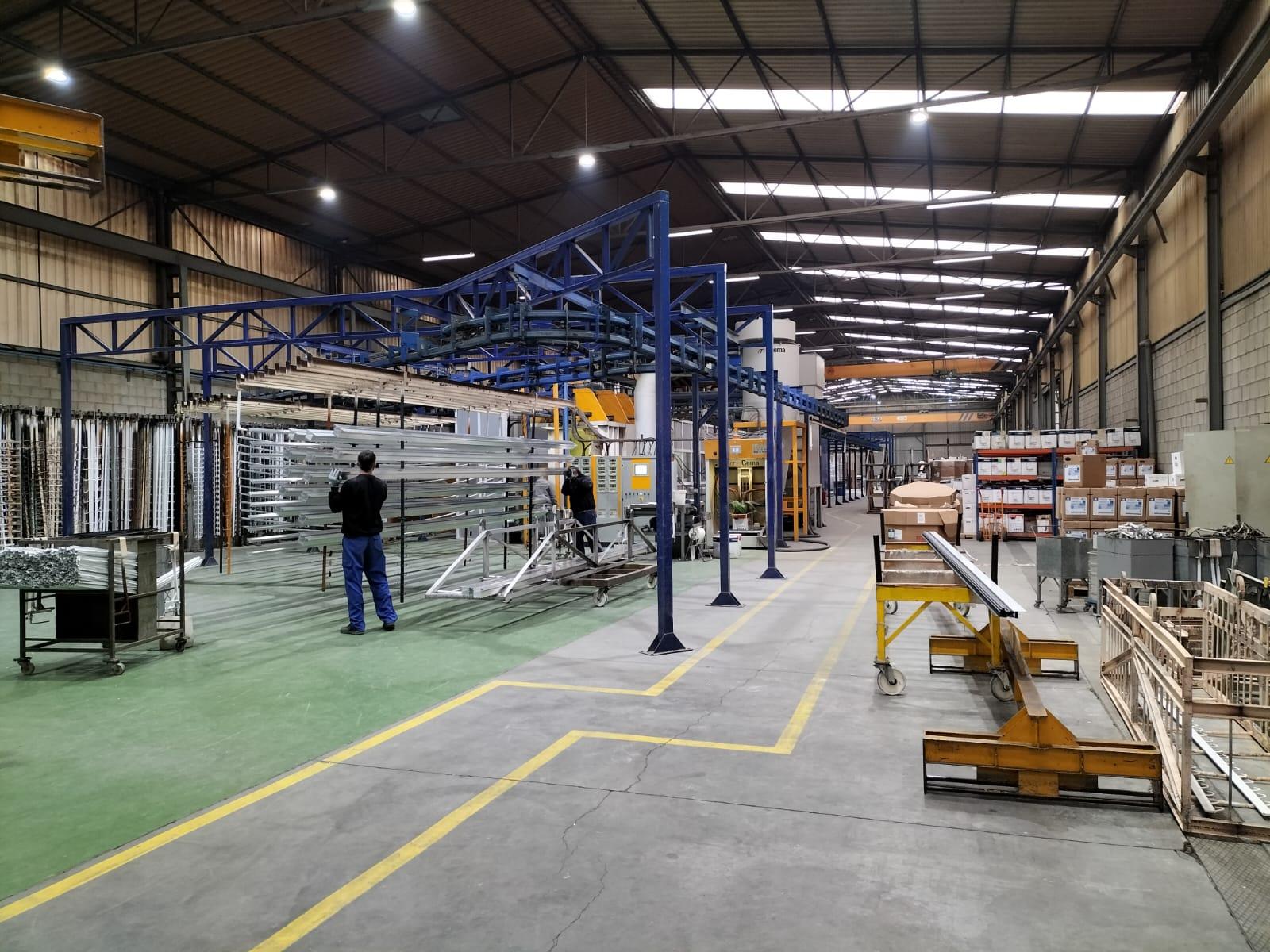 Visitamos a empresa GALIMETAL, unha das primeiras empresas que apostou polo Polígono Industrial da Cañiza