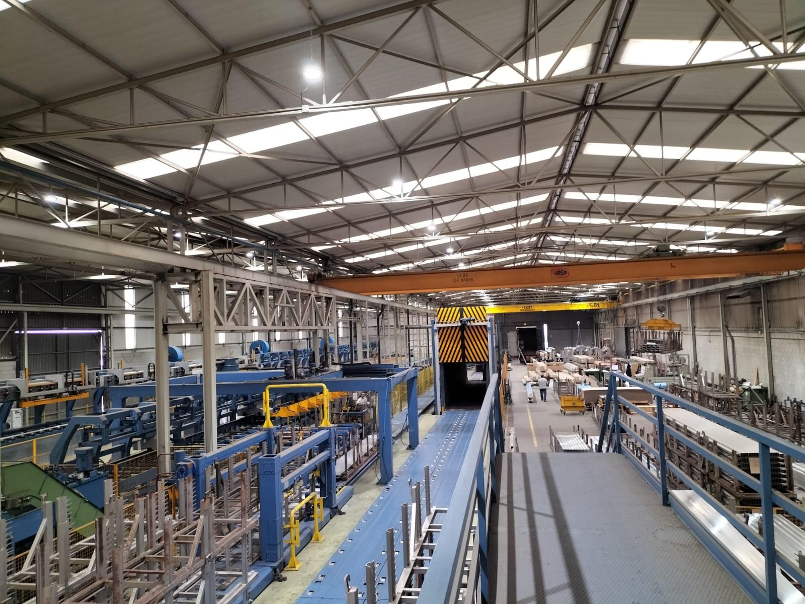 Visitamos a empresa GALIMETAL, unha das primeiras empresas que apostou polo Polígono Industrial da Cañiza
