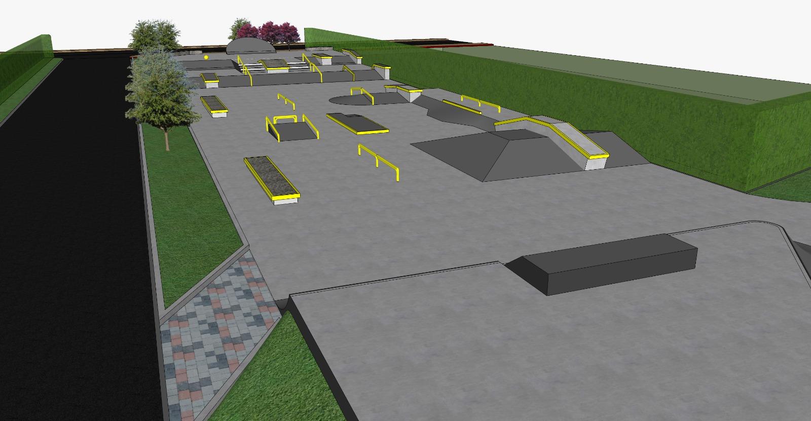 A Cañiza contará coas pistas de SKATEPARK E PUMPTRACK máis completas de Galicia. 