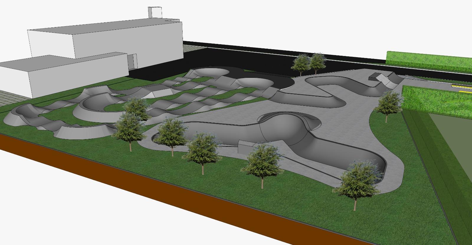 A Cañiza contará coas pistas de SKATEPARK E PUMPTRACK máis completas de Galicia. 