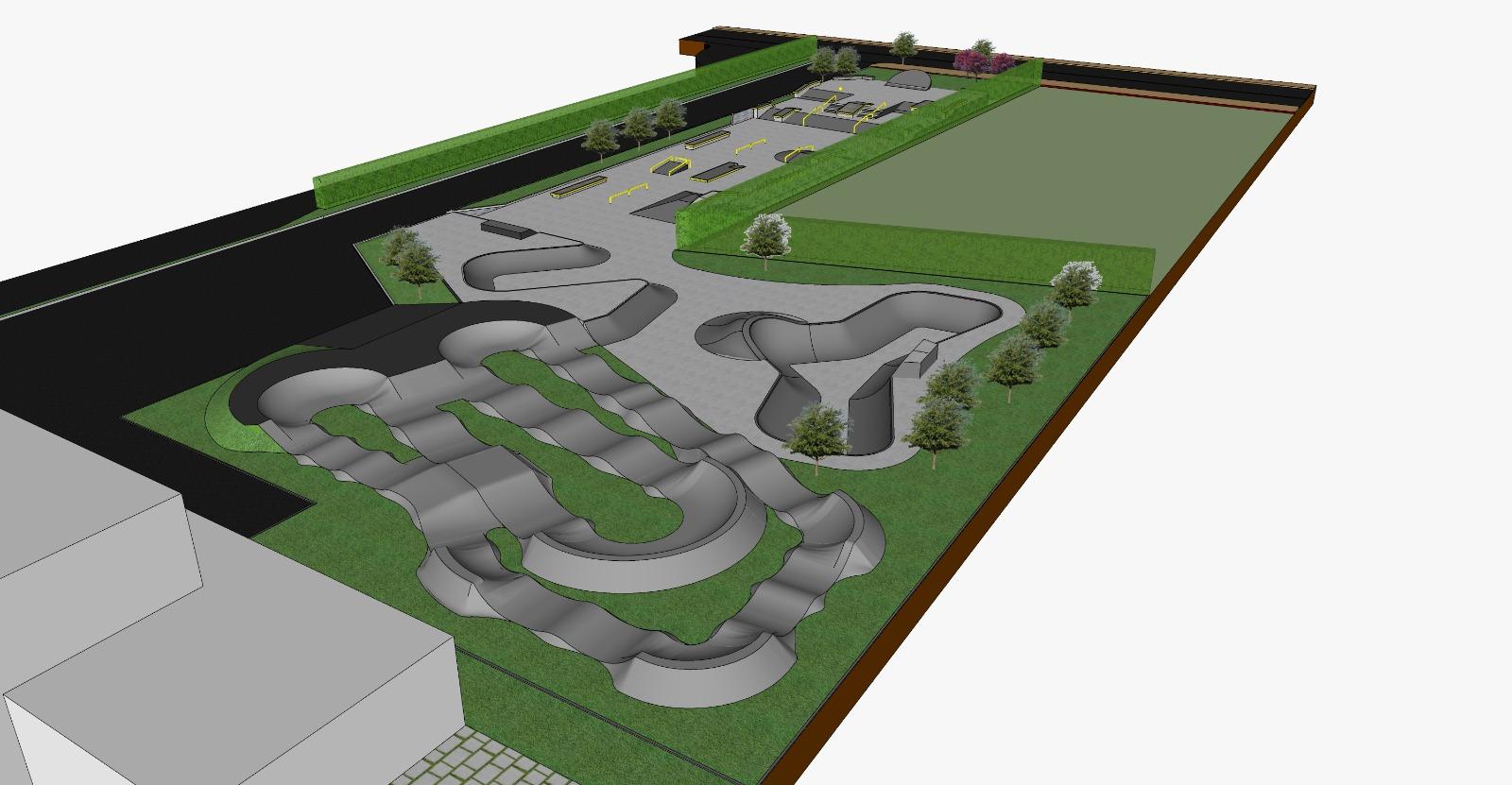 Pistas de Skatepark e Pumptrack