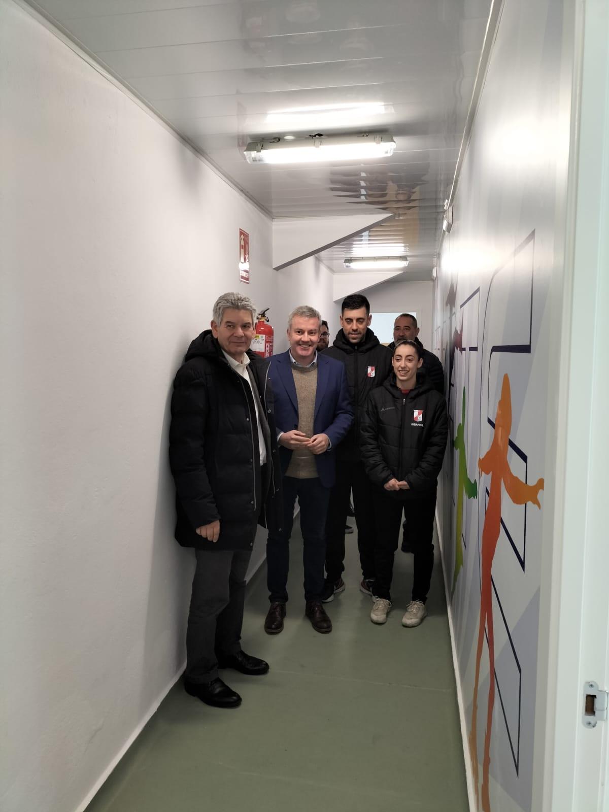 O Concello renova os vestiarios do pavillón deportivo «CARBALLO DO MARCO» grazas ao PLAN CONCELLOS DA DEPUTACIÓN