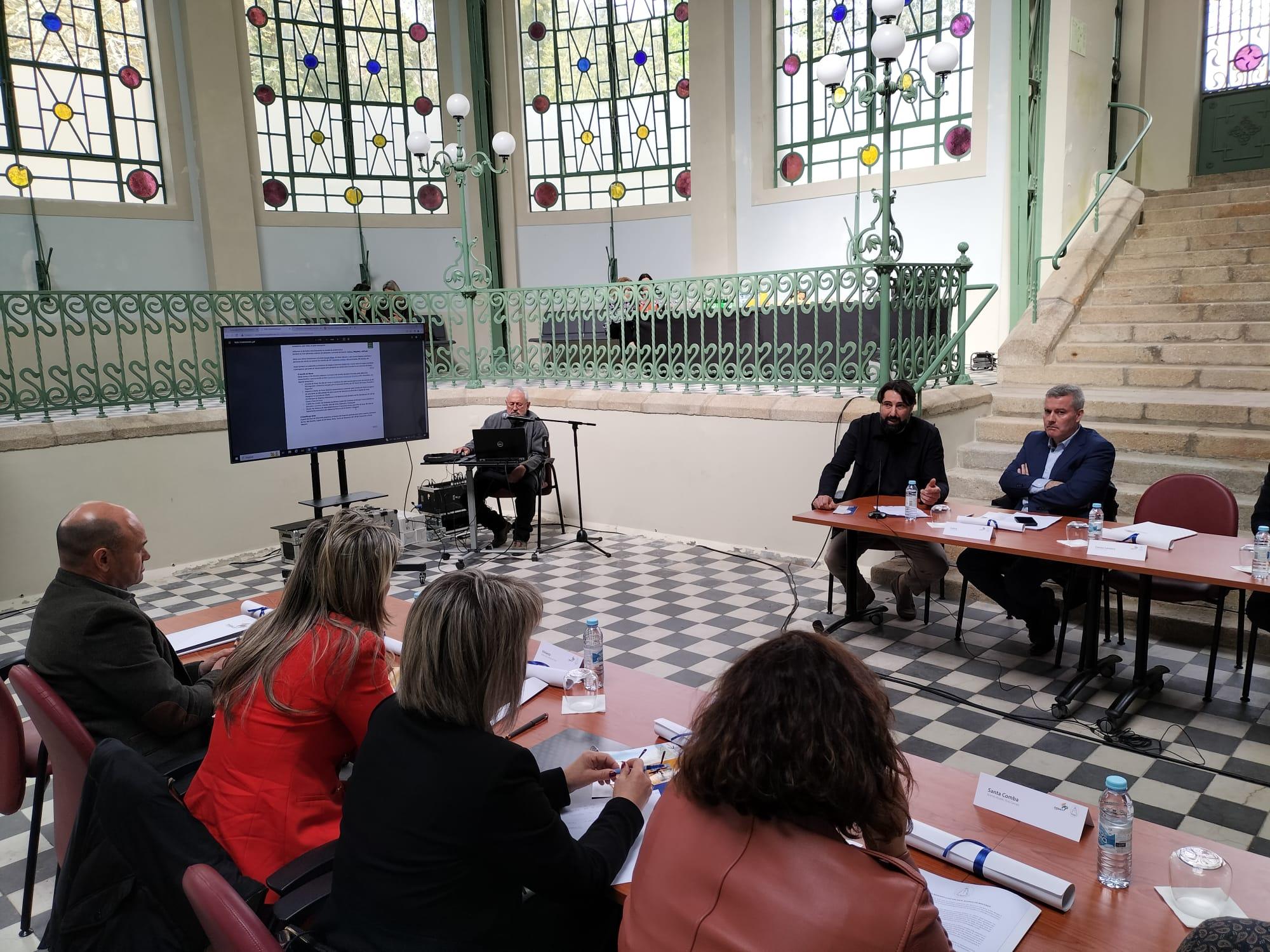 O Alcalde Luis Piña representa Á Cañiza no II Encontro Transfronteirizo da Via Mariana Luso Galaica de Peregrinación entre Braga e Muxía