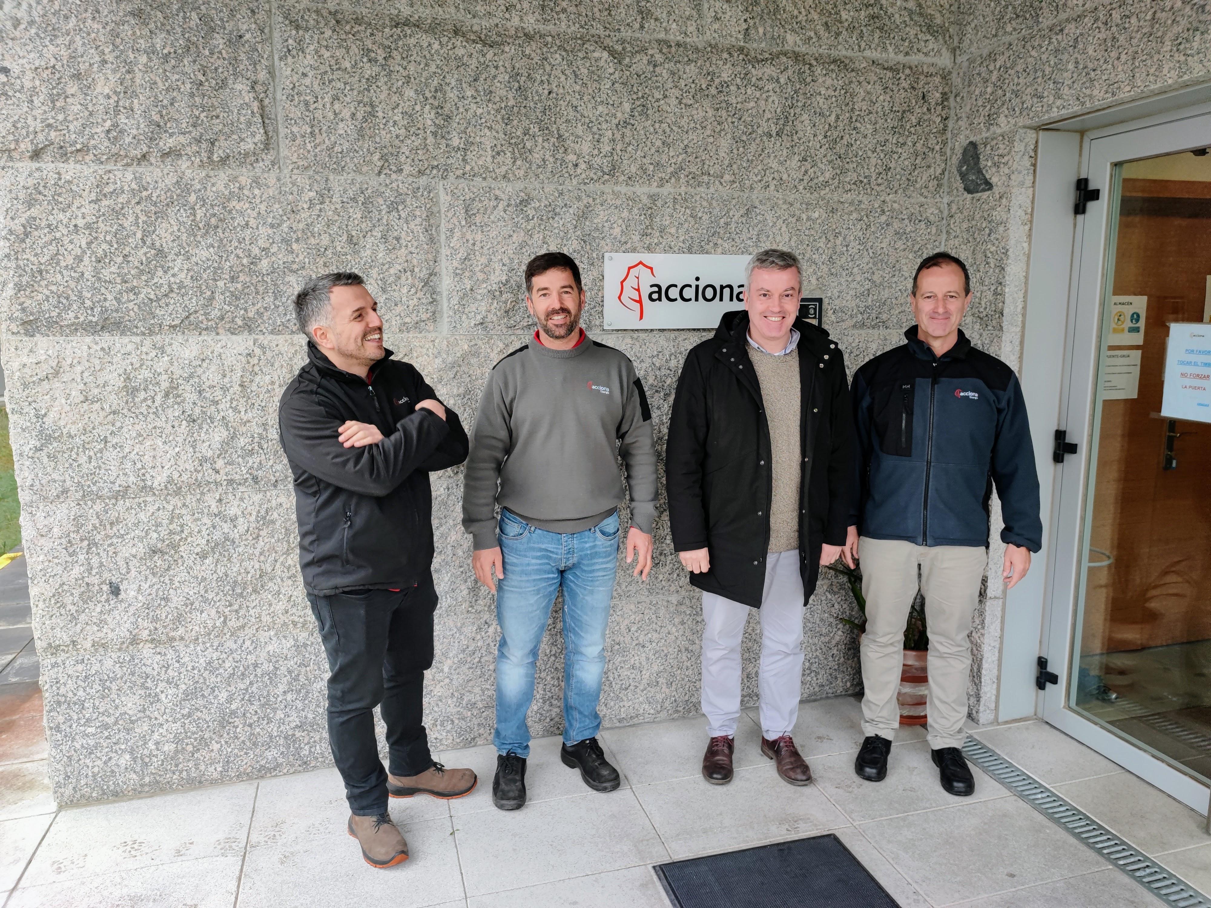 Visitamos as instalacións de «ACCIONA ENERGÍA» e o Parque Eólico DEVA