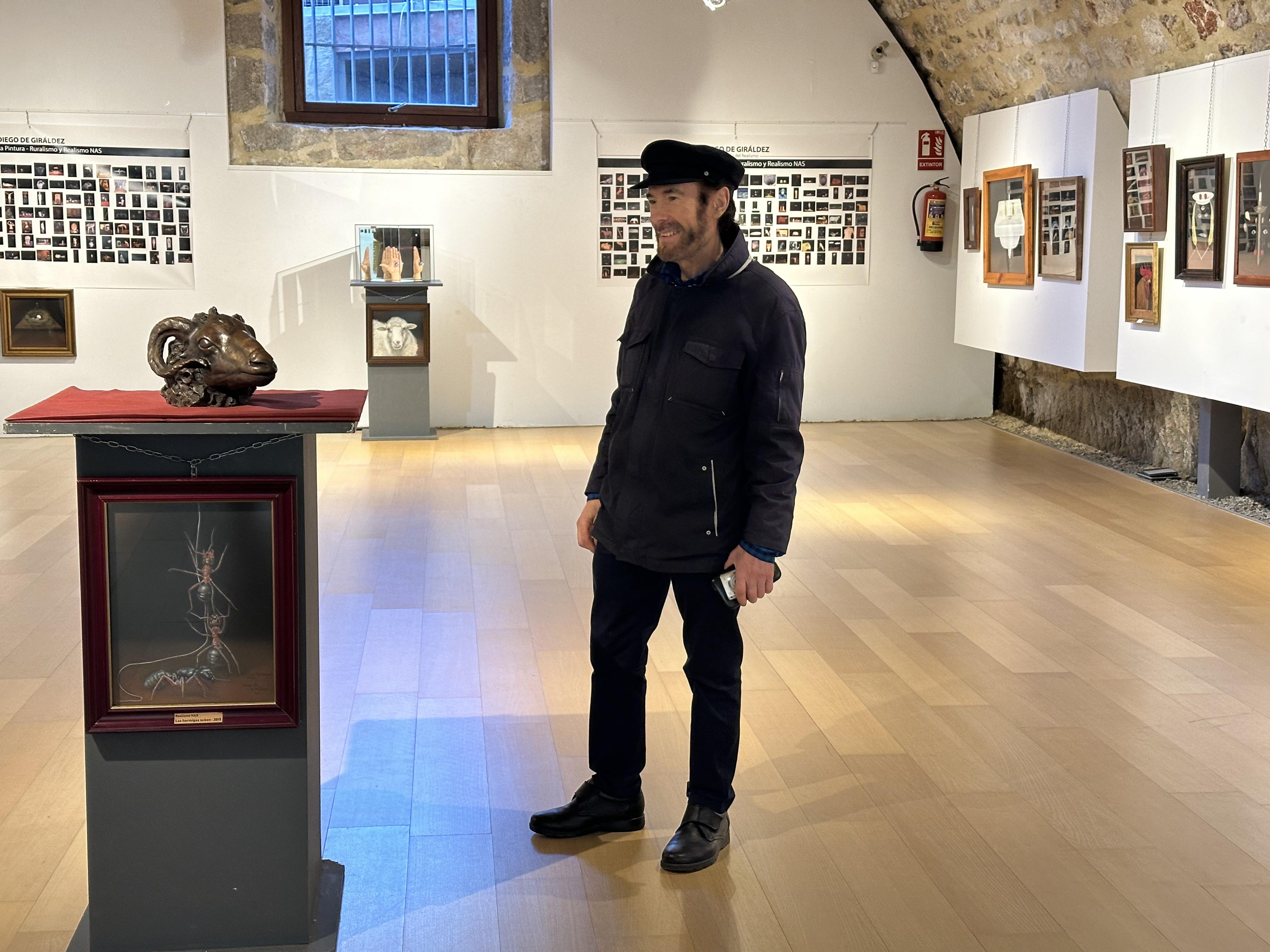 « A ESENCIA DO REALISMO» : Título da exposición de arte que hoxe inaugura en Ávila noso artista máis universal, Diego de Giráldez.