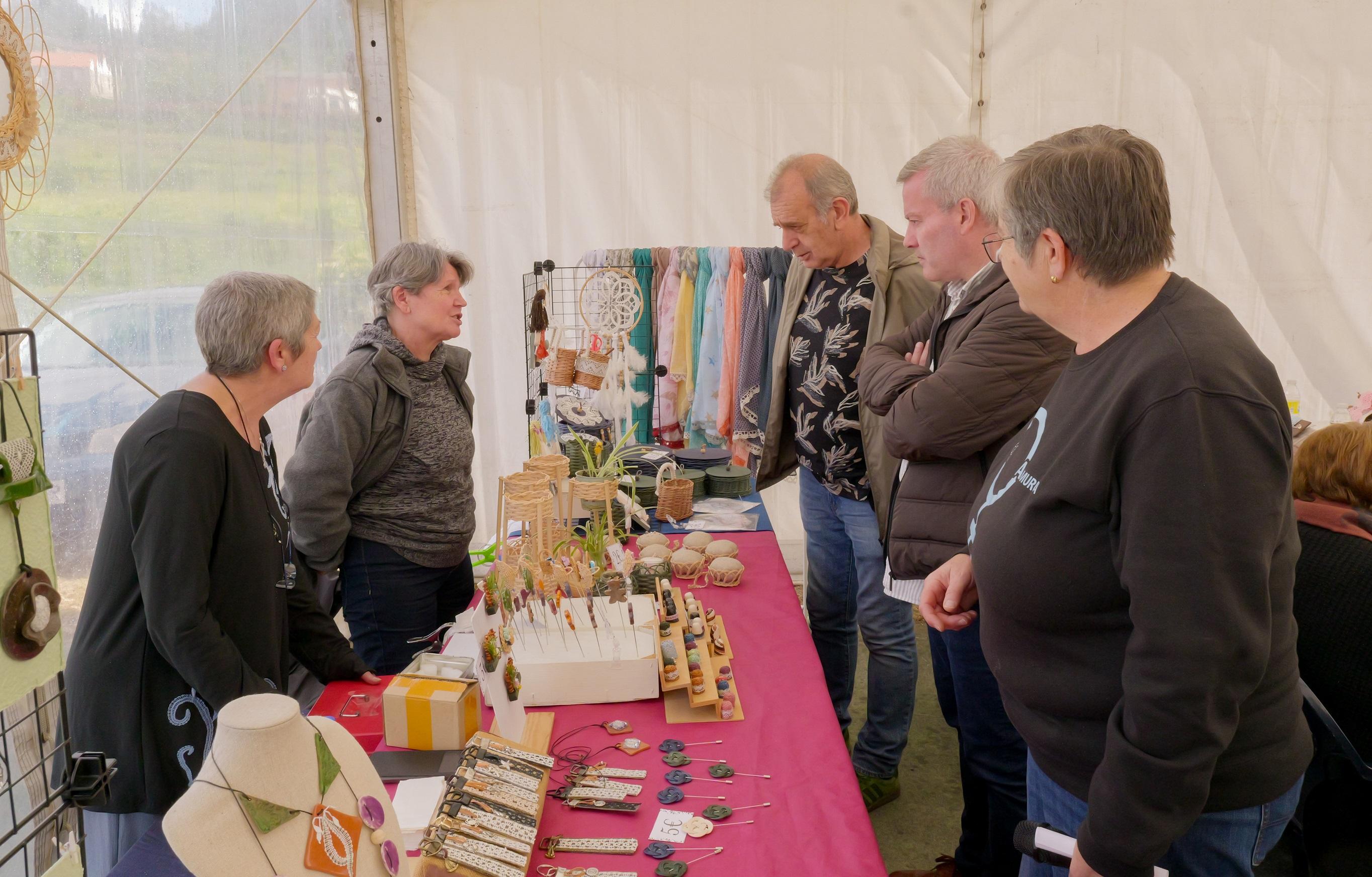 Valeixe acolleu este 19 de maio a III Mostra de Palilleiras do Concello da Caniza