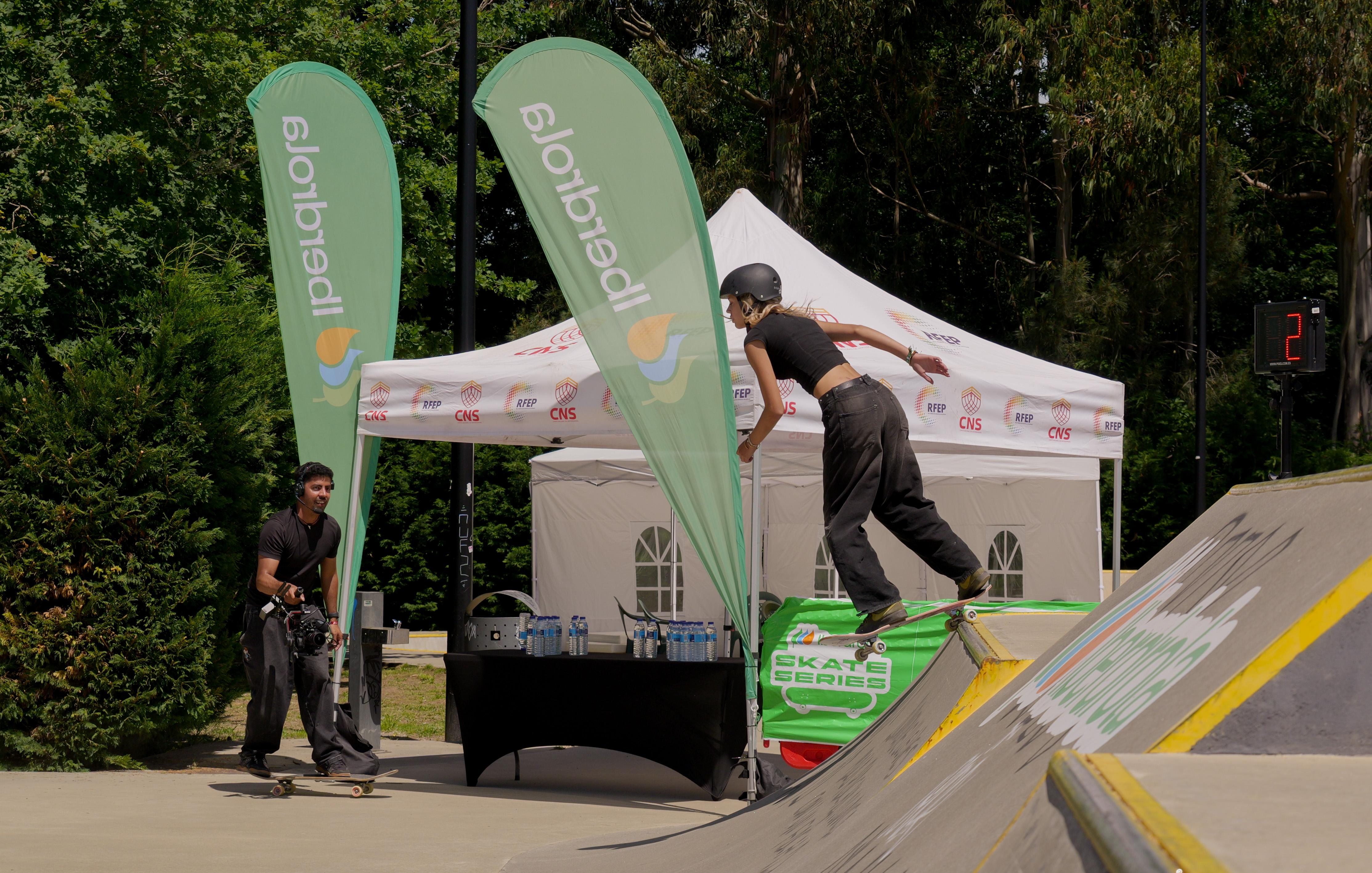 A Caniza consolídase como referente do skateboarding tras acoller o arranque das Iberdrola Skate Series 2026