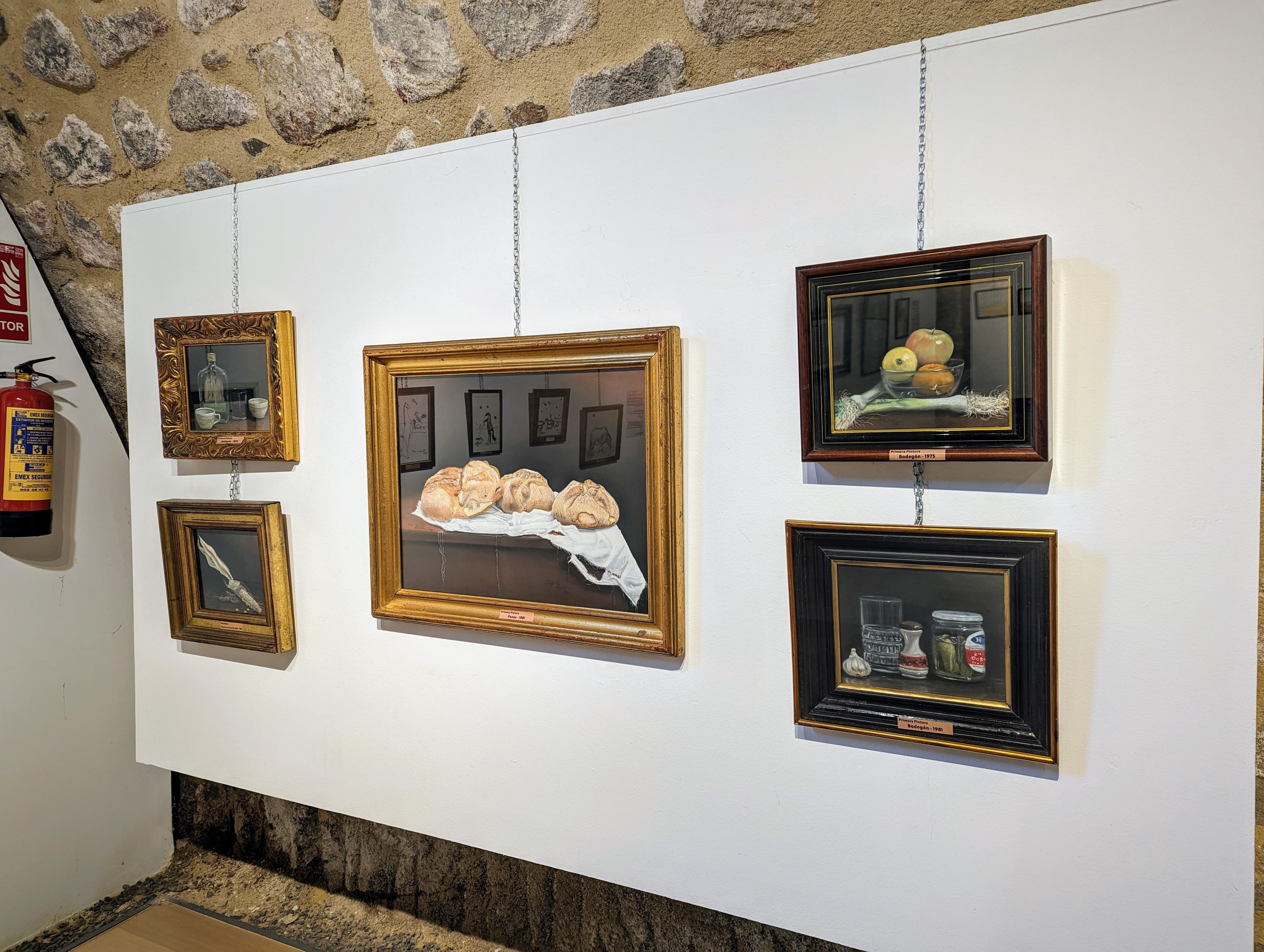Un ano máis acompañamos en Ávila ao artista Diego De Giráldez na inauguración da súa exposición “De los primeros dibujos a la pintura actual”  