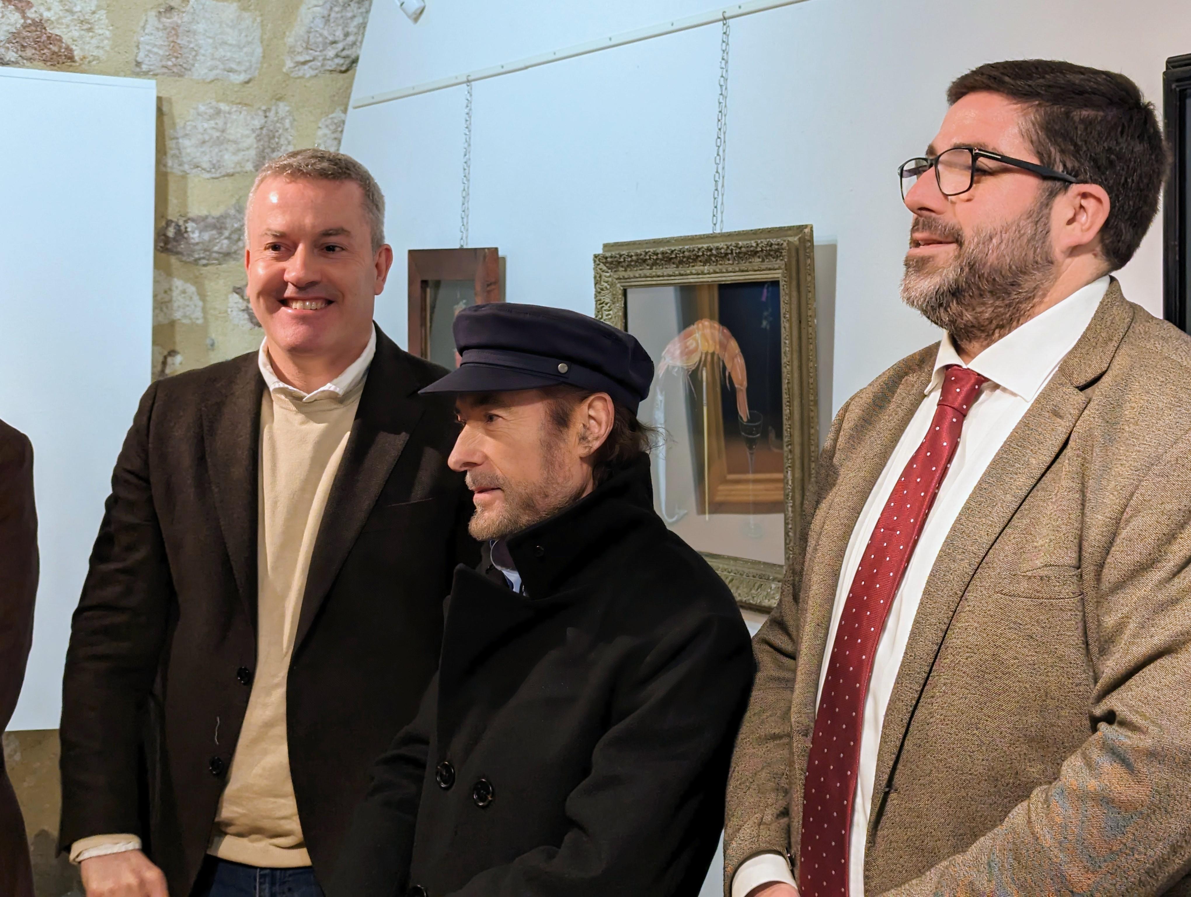 Un ano máis acompañamos en Ávila ao artista Diego De Giráldez na inauguración da súa exposición “De los primeros dibujos a la pintura actual”  