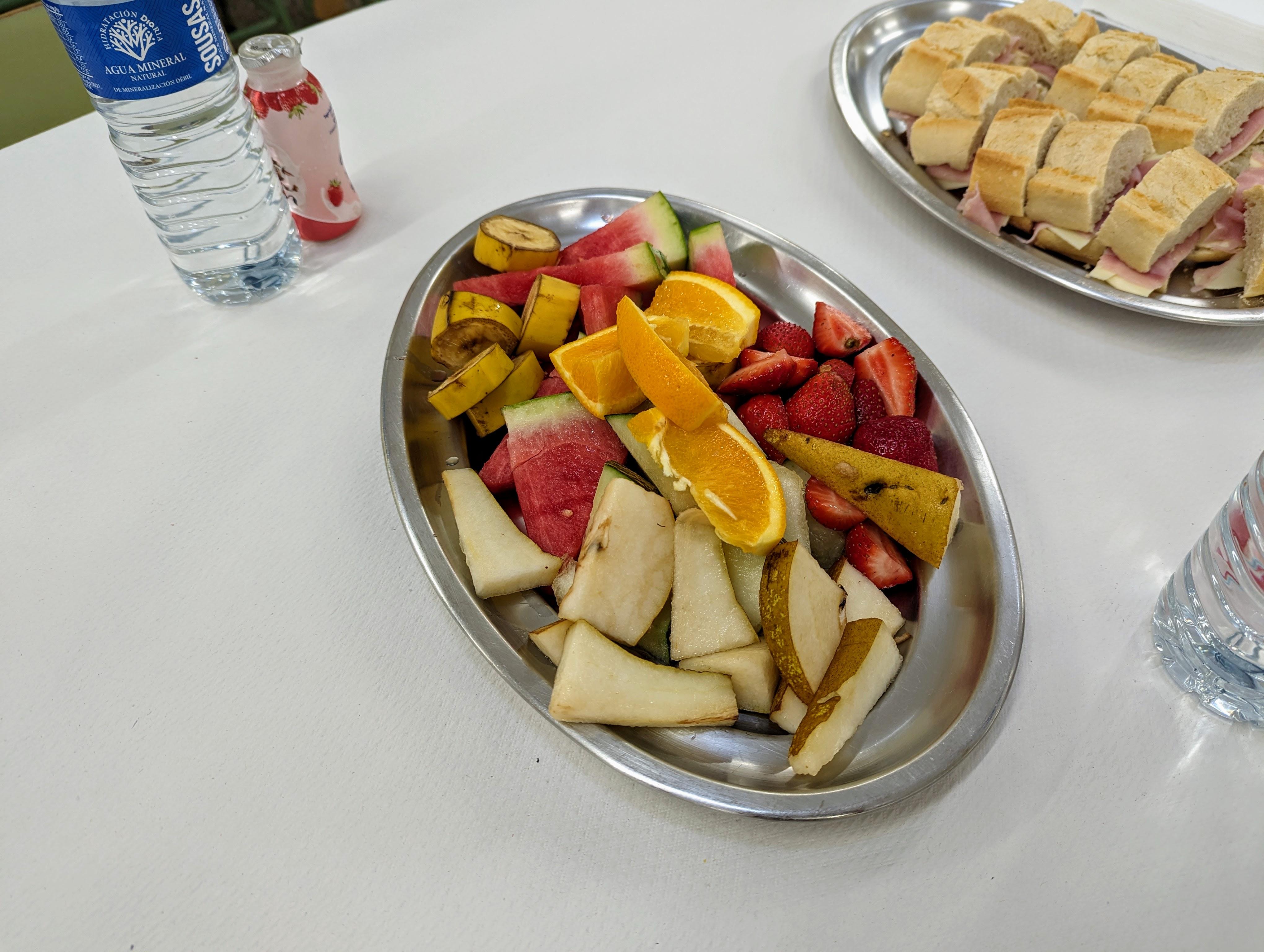 Esta mañá asistimos a unha xornada escolar de "Almorzos Saudables" no que participaron @s nen@s do CPI da Cañiza