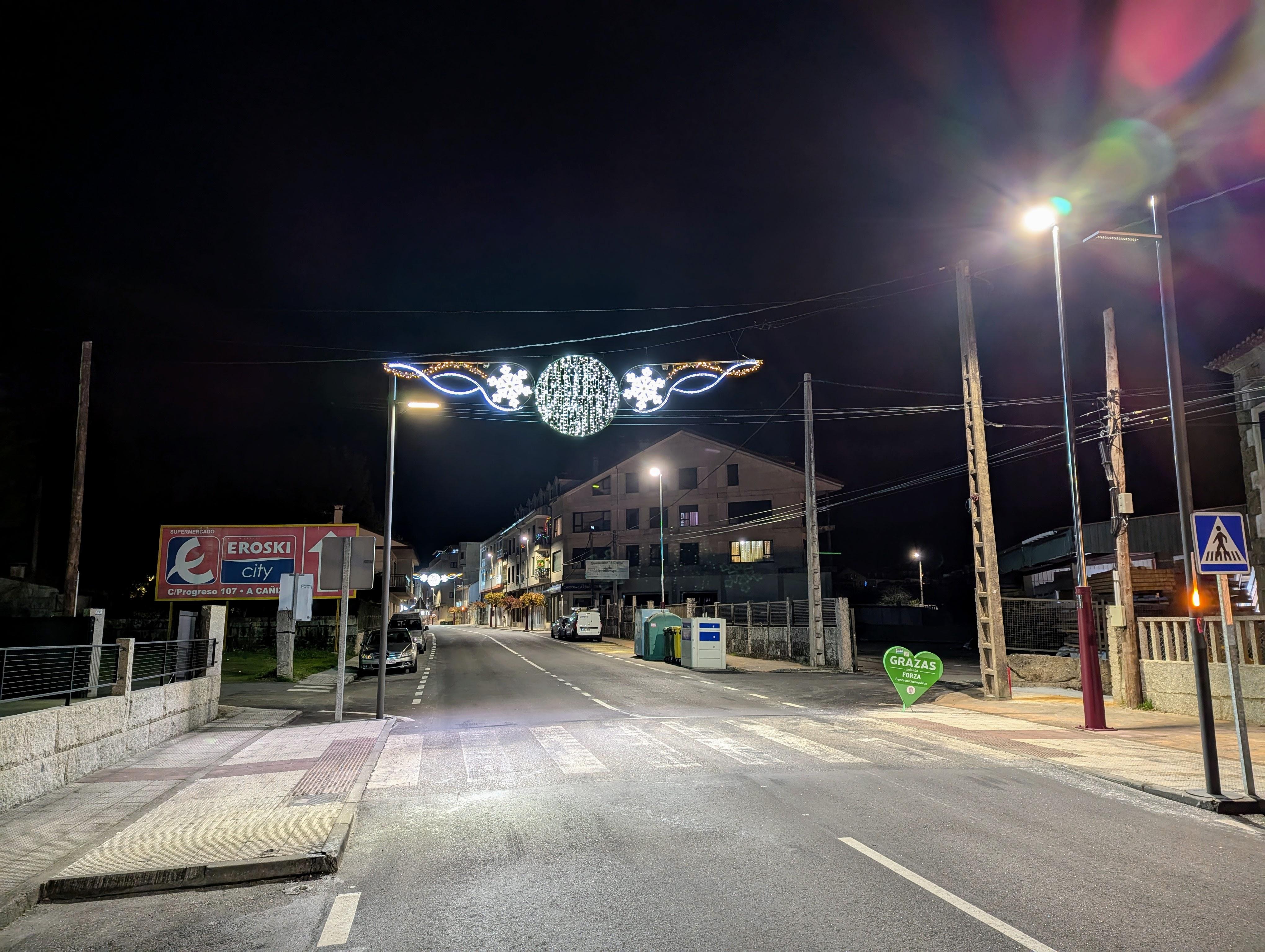 Presentamos a reportaxe das Luces da Cañiza neste Nadal 2024 & 2025