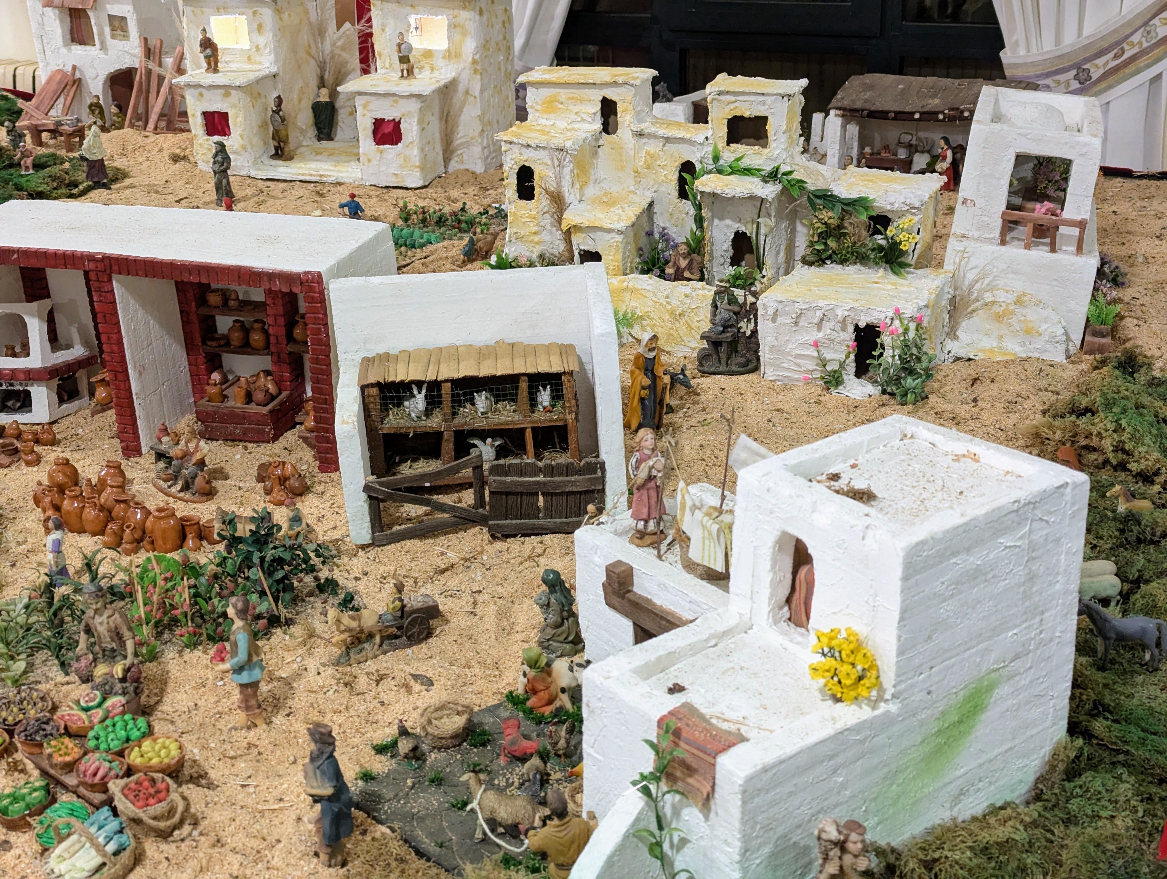 Visitamos o BELEN DE NADAL, instalado neste 2024 no Centro Social da Cañiza ( Praza de Oriente)