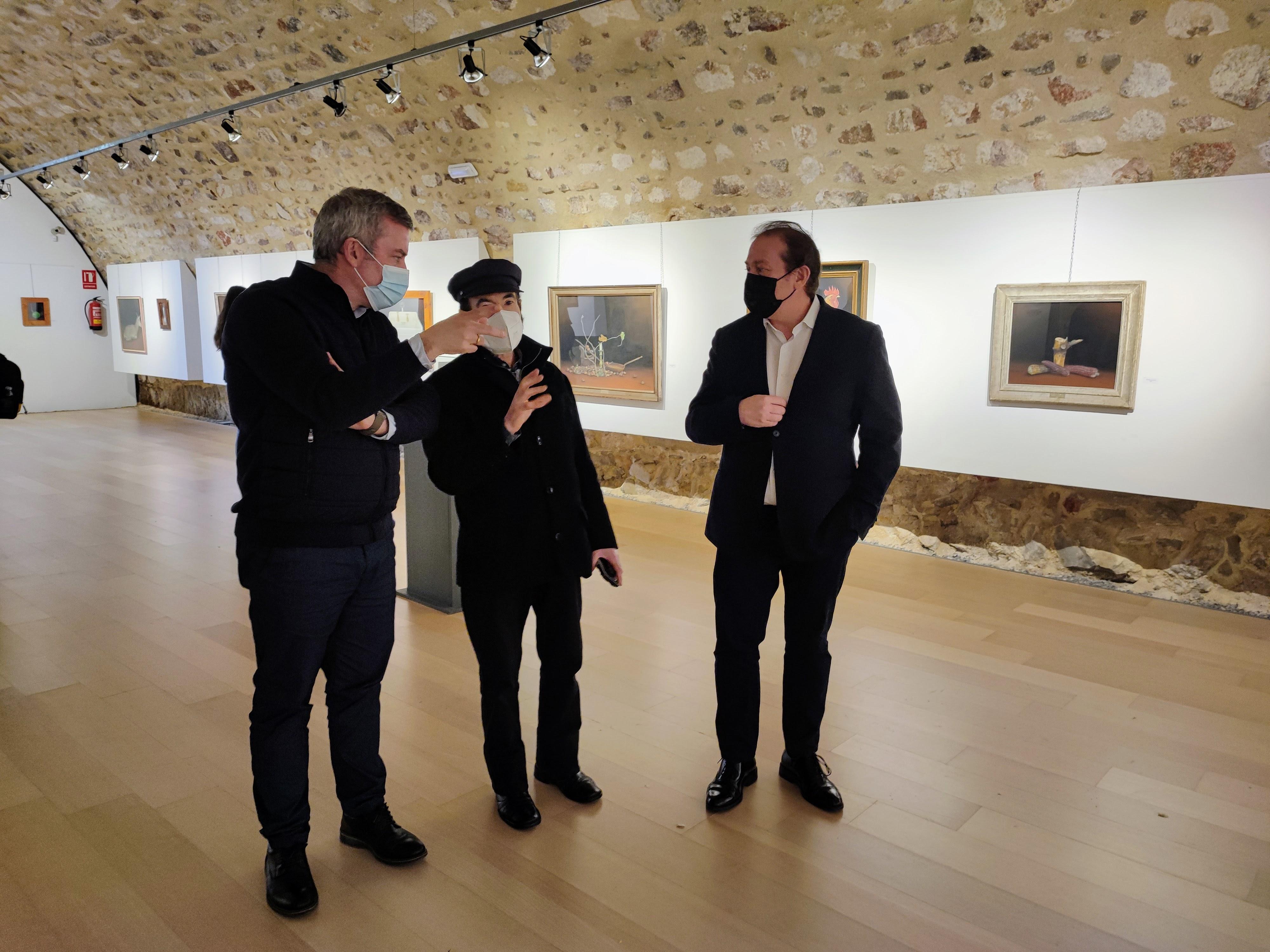 Diego de Giráldez, o noso veciño e gran pintor, escultor e anatomista inaugura exposición no Concello de Ávila