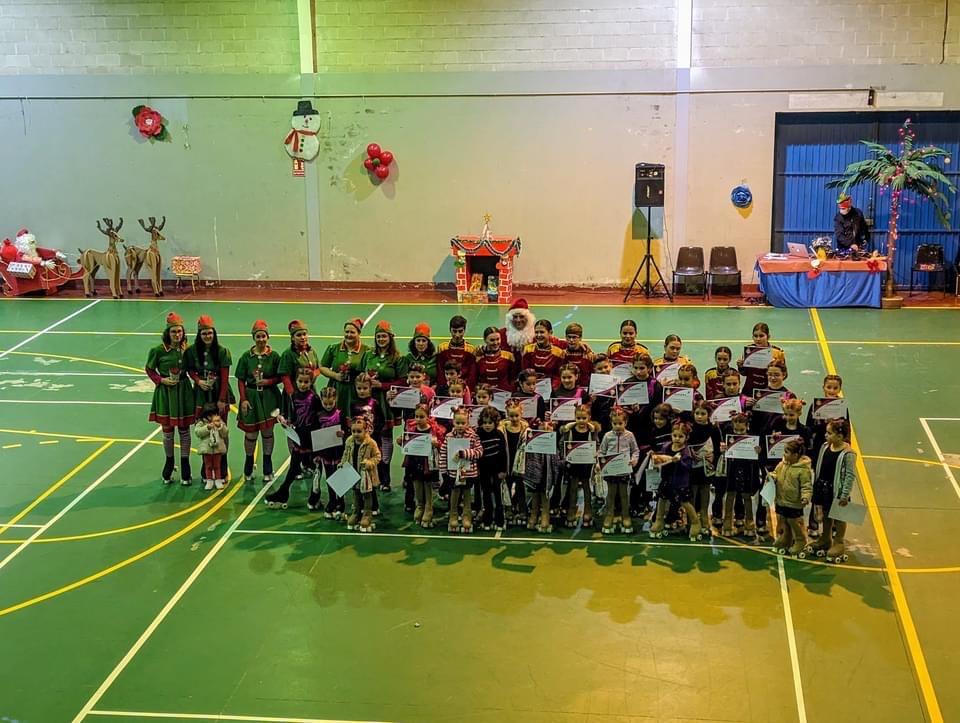 Festival de Nadal da Escola de Patinaxe de Valeixe