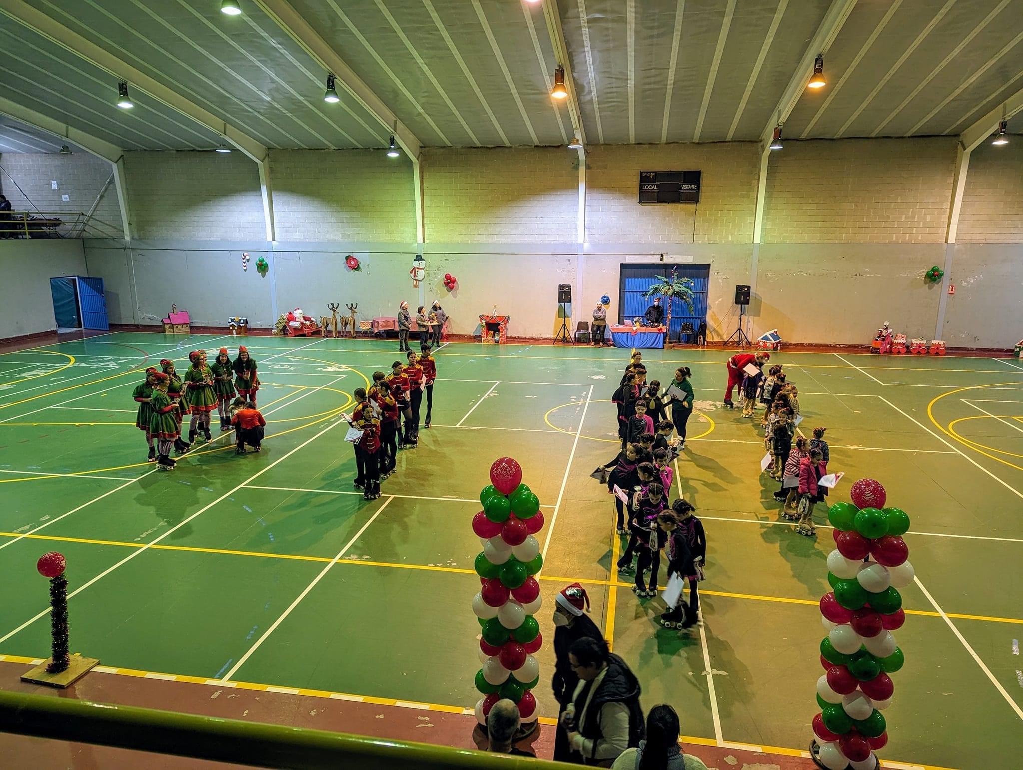 Festival de Nadal da Escola de Patinaxe de Valeixe