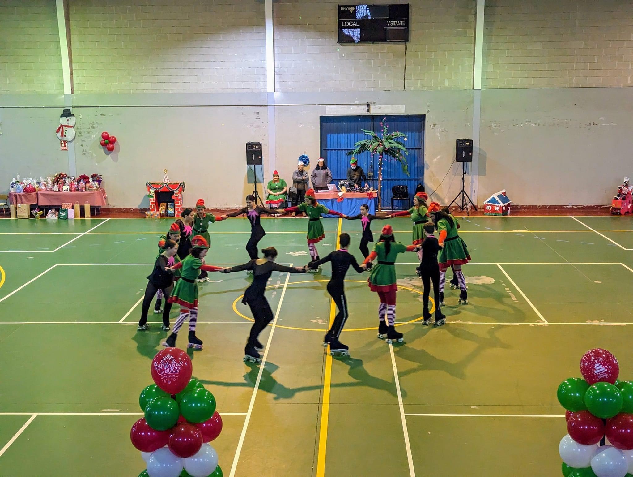 Festival de Nadal da Escola de Patinaxe de Valeixe