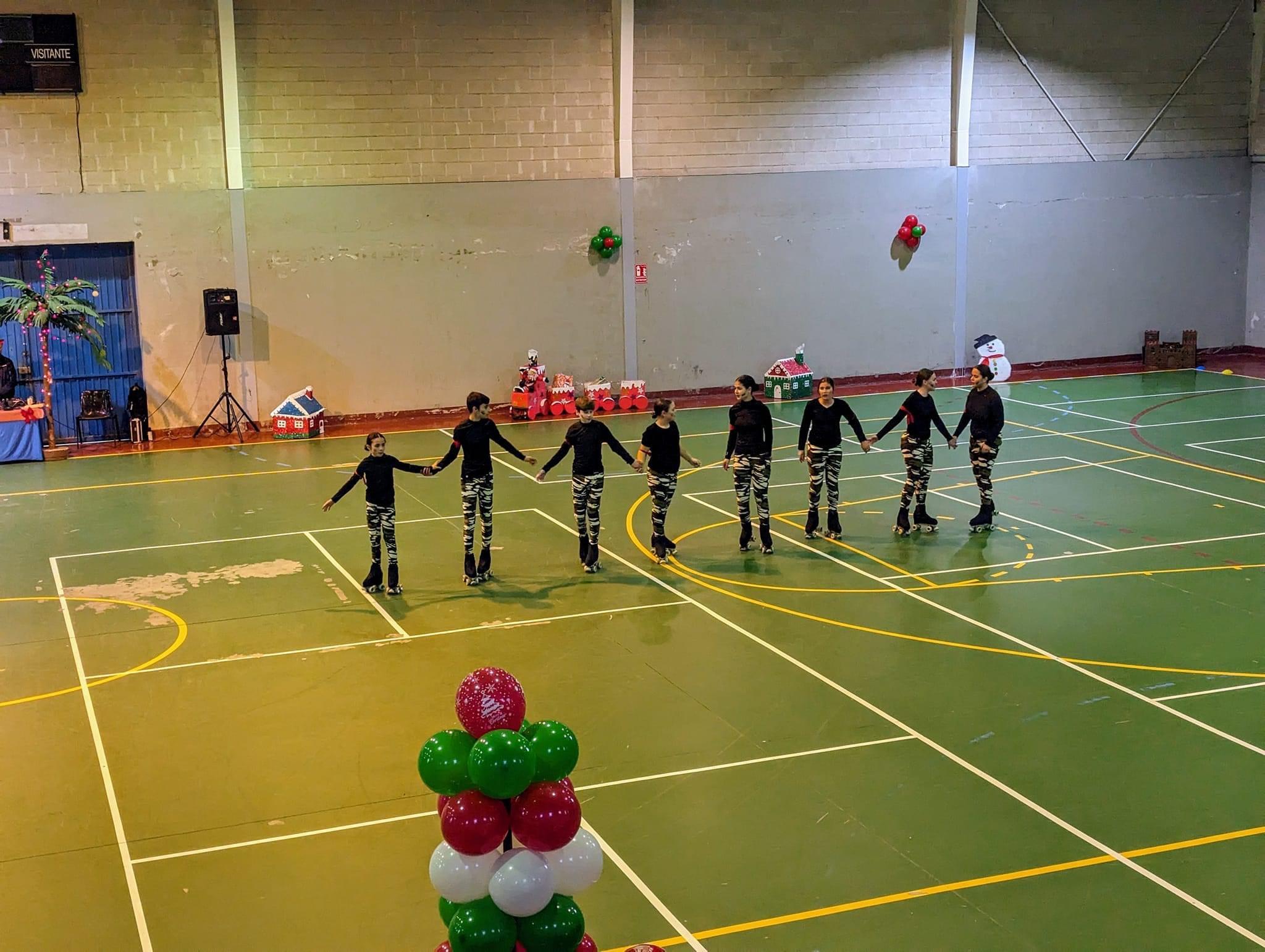 Festival de Nadal da Escola de Patinaxe de Valeixe