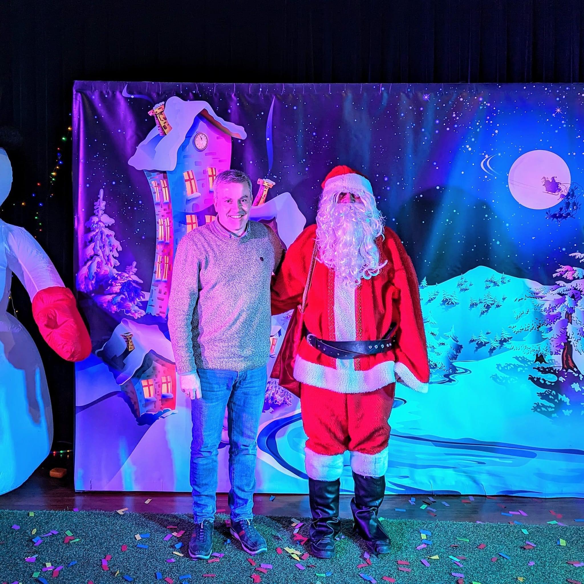 Festa de Papá Nöel - Nadal 2023 no Concello da Cañiza