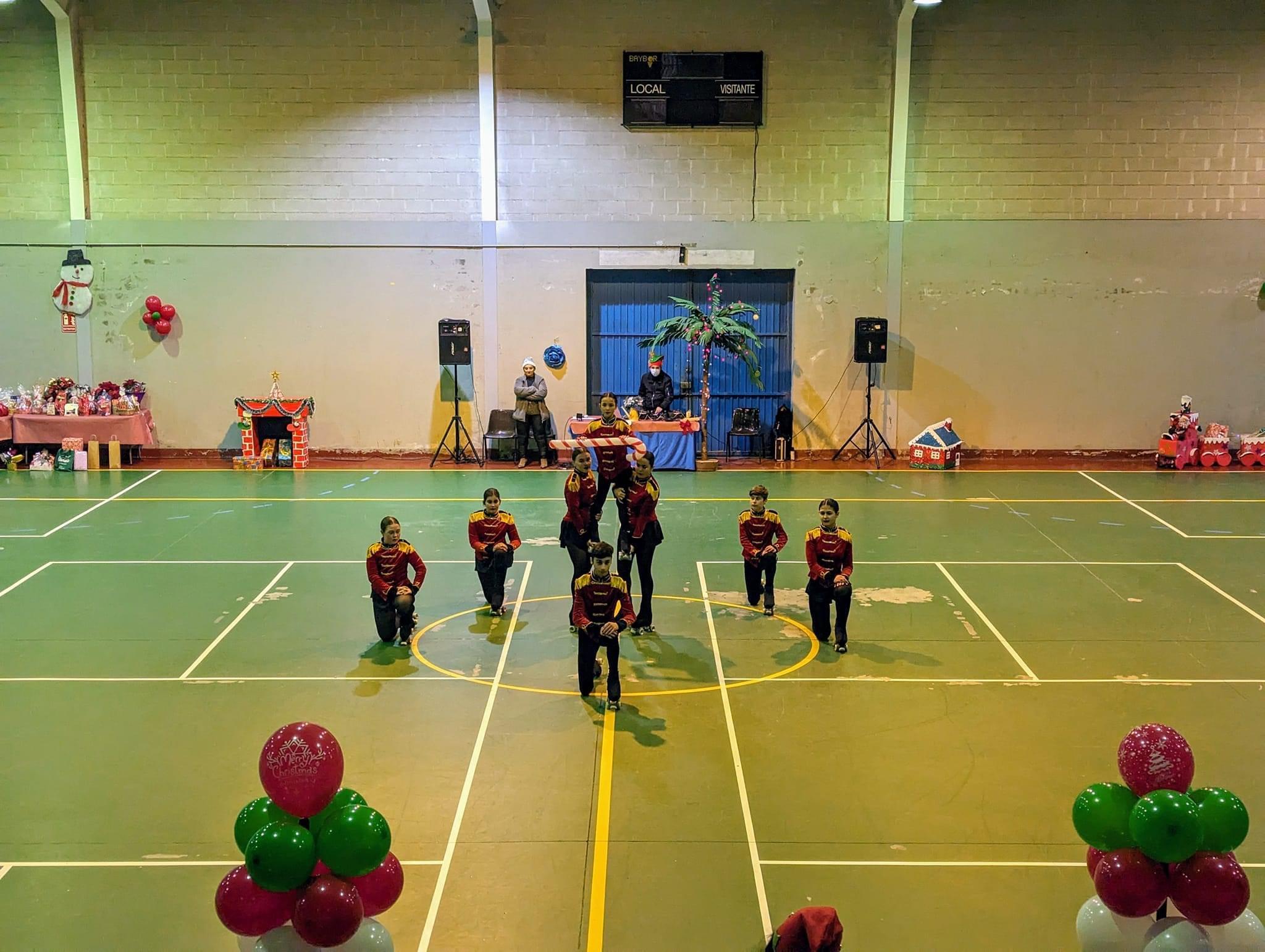 Festival de Nadal da Escola de Patinaxe de Valeixe