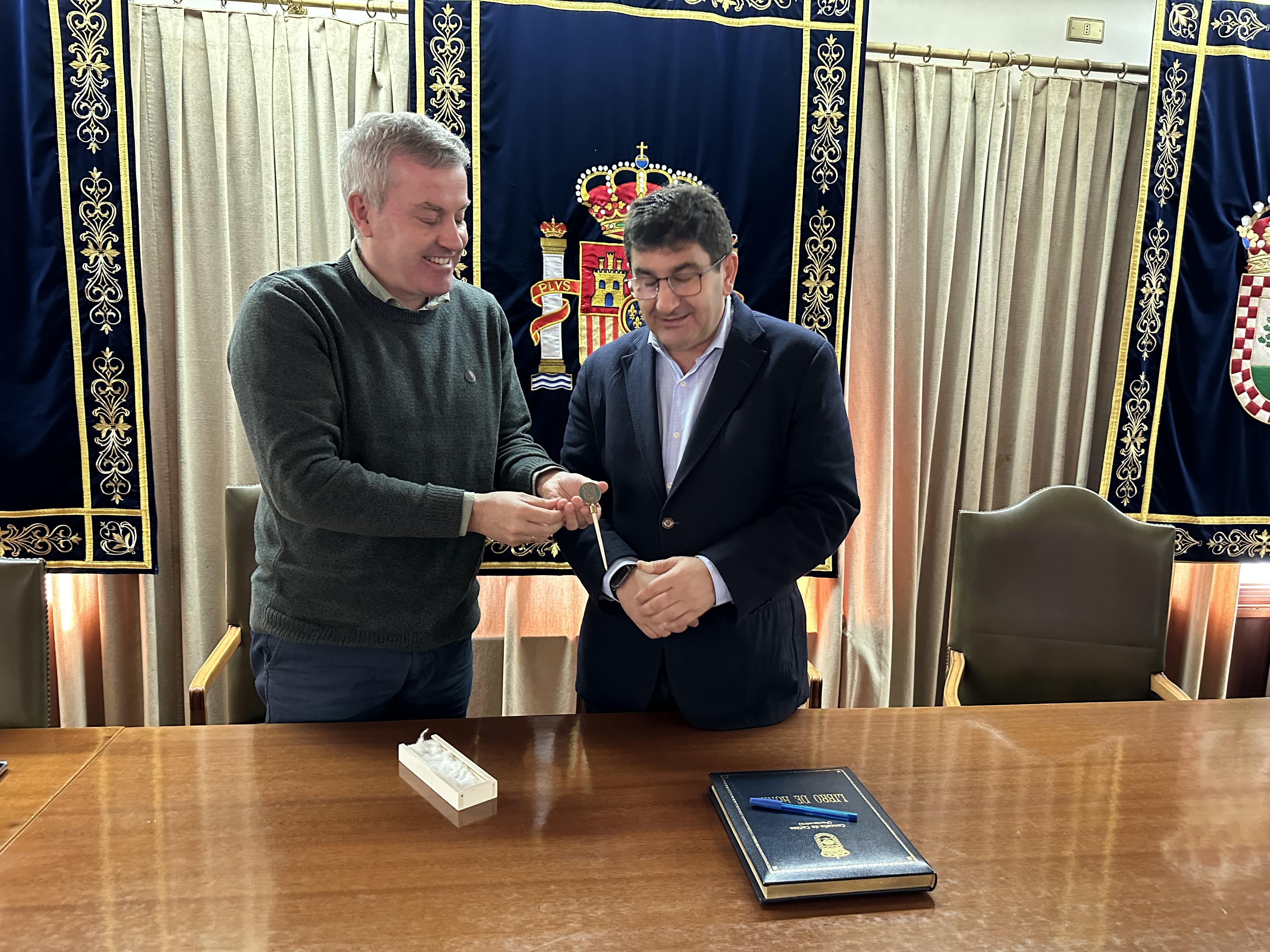 O Delegado do Goberno en Galicia visitou hoxe A Cañiza para supervisar as actuacións de impulso estatal 