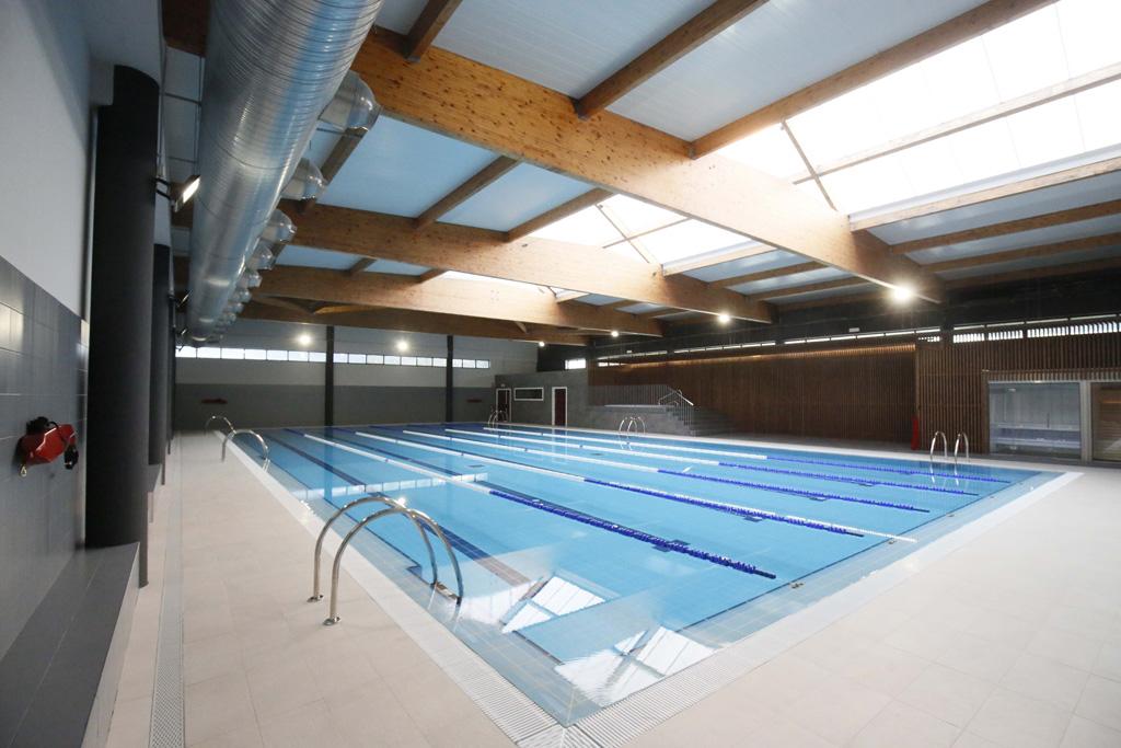 Este luns inauguramos as obras de rehabilitacion enerxética da piscina climatizada da Cañiza, que abrirá nos vindeiros días