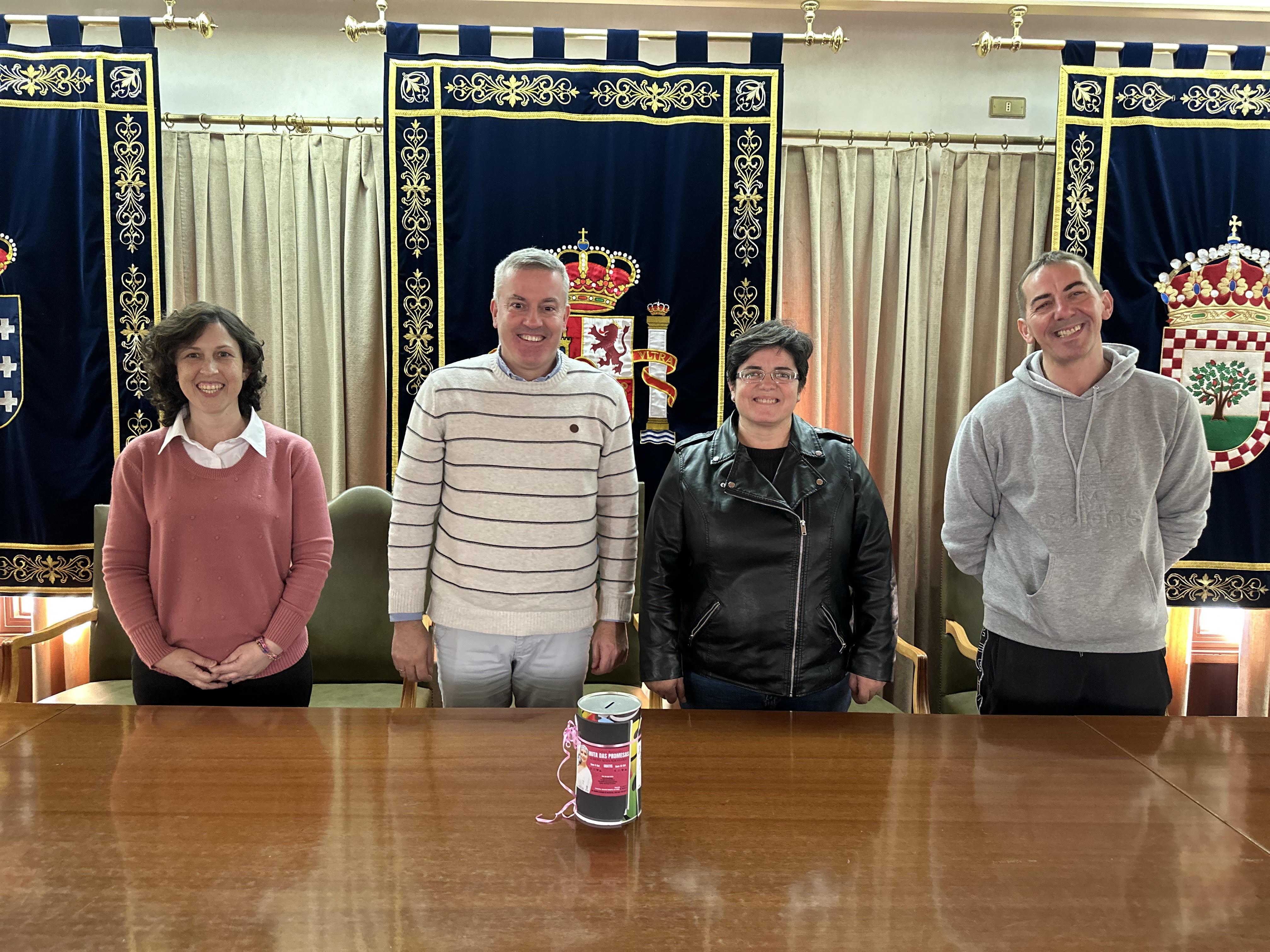 O CONCELLO COLABORA COA ASOCIACIÓN CANCRO DE MAMA «ASCAM PILAR DOMINGO» DE PONTEAREAS