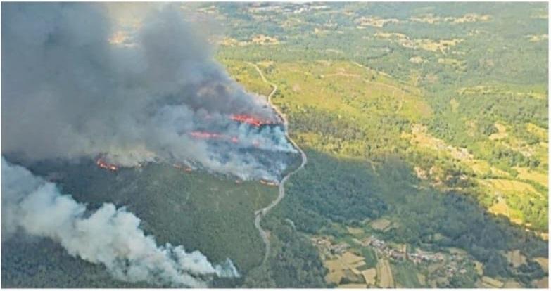 A Xunta de Galicia e o Concello da Cañiza asinan un convenio para paliar os gastos e danos ocasionados polo incendio forestal do 30 de xullo 