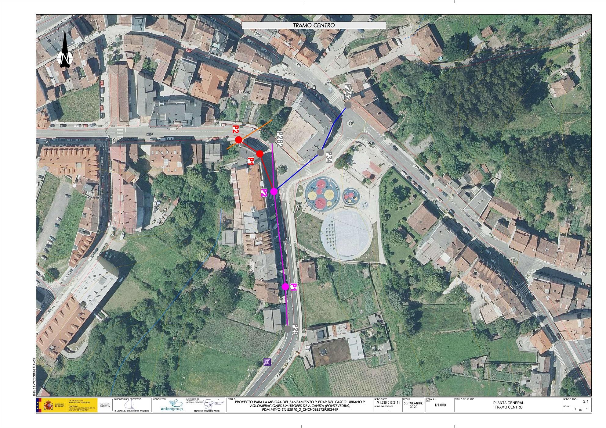 O Pleno do Concello celebrado este luns, 5 de maio en sesión extraordinaria aprobou por unanimidade o proxecto da obra de “mellora do saneamento e da edar do casco urbano”
