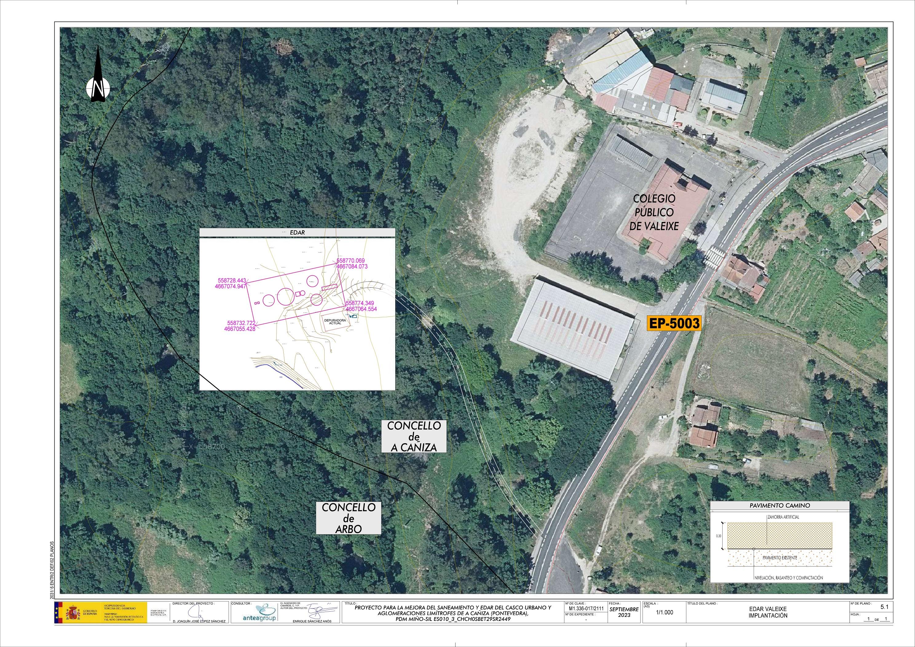 O Pleno do Concello celebrado este luns, 5 de maio en sesión extraordinaria aprobou por unanimidade o proxecto da obra de “mellora do saneamento e da edar do casco urbano”