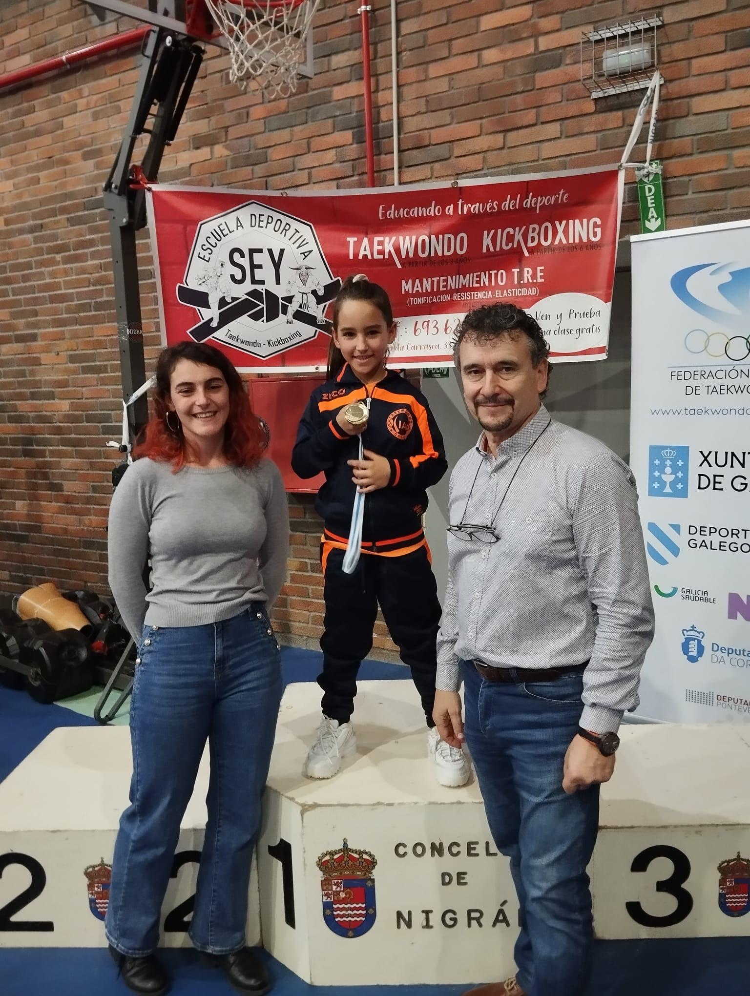 Os alumnos de Taekwondo da Cañiza volven a conseguir novos triunfos na Copa Xunta de Técnica 2024 celebrada en Nigrán